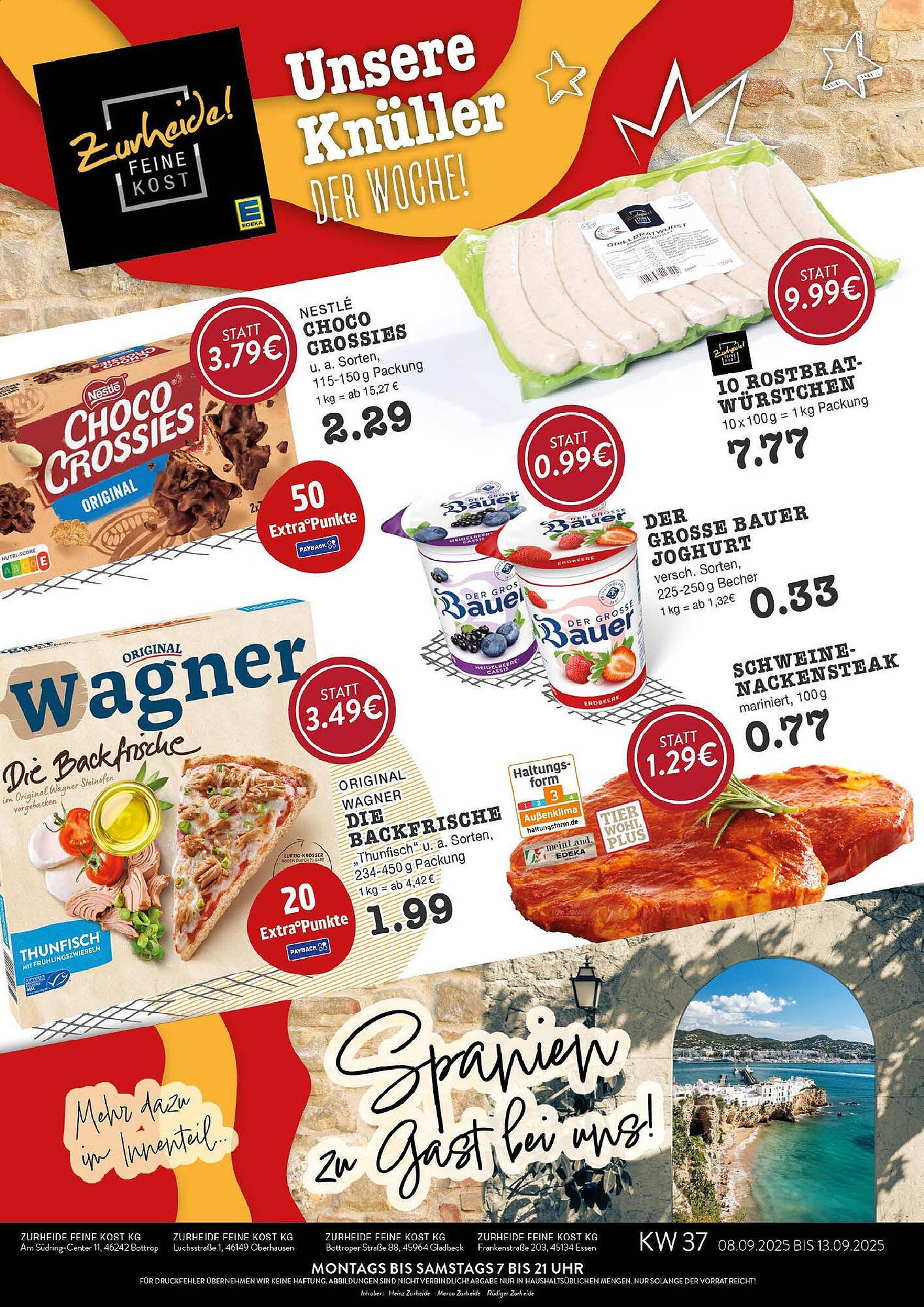 Edeka Zurheide Prospekt (2025-09-07 - 2025-09-13) | 1