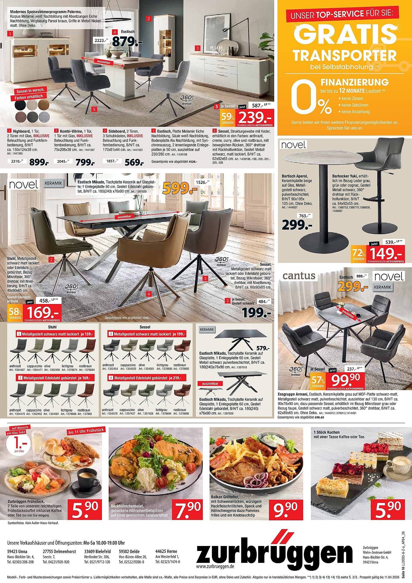 Zurbrüggen Prospekt (2026-03-28 - 2026-04-11)