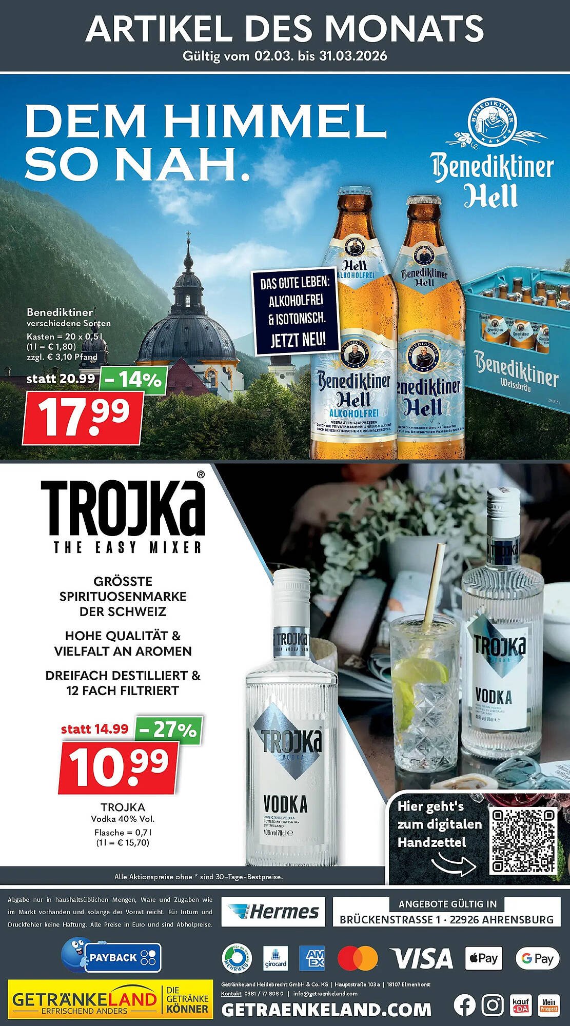 Getränkeland Prospekt (2026-03-15 - 2026-03-28)