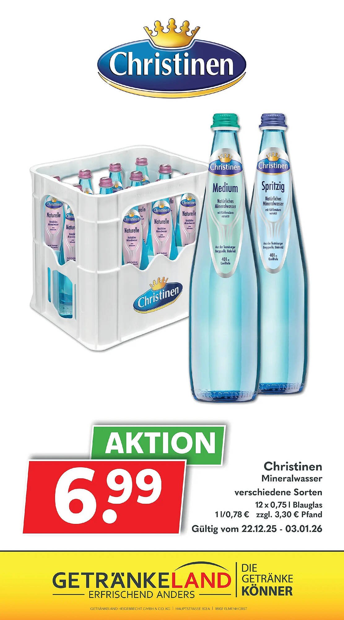 Getränkeland Prospekt (2025-12-21 - 2026-01-03)