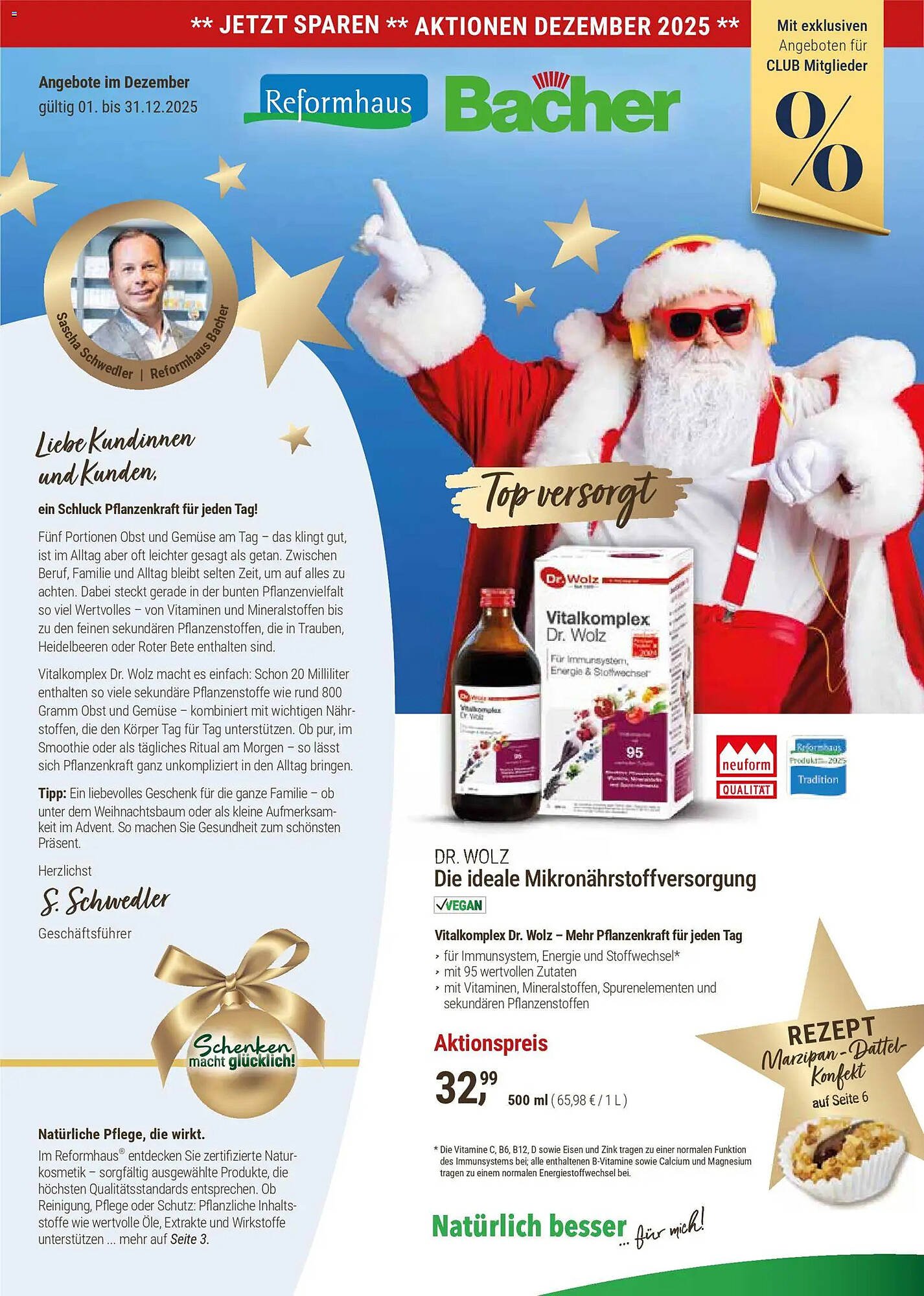 Reformhaus Bacher Prospekt