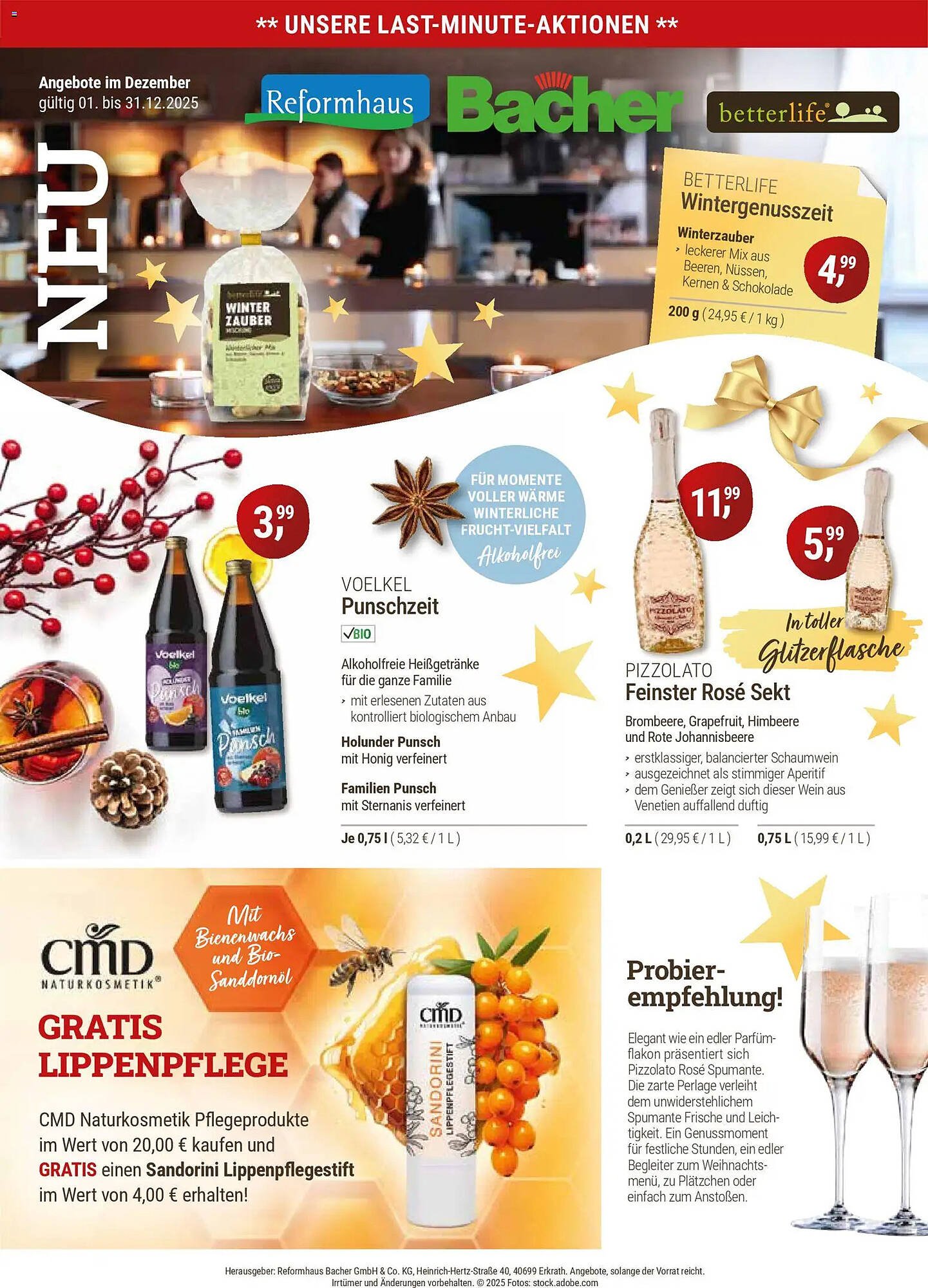 Reformhaus Bacher Prospekt