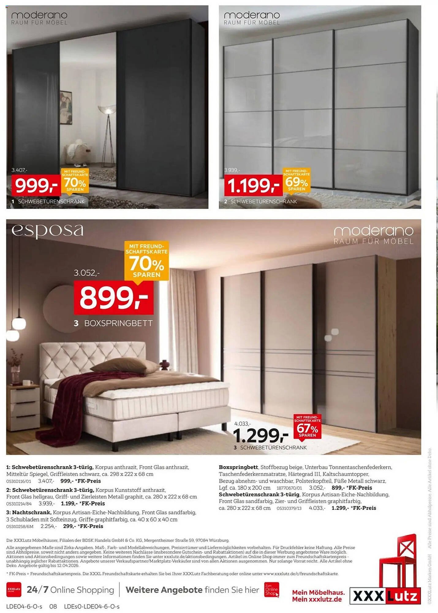 XXXLutz Prospekt (2026-03-29 - 2026-04-12)