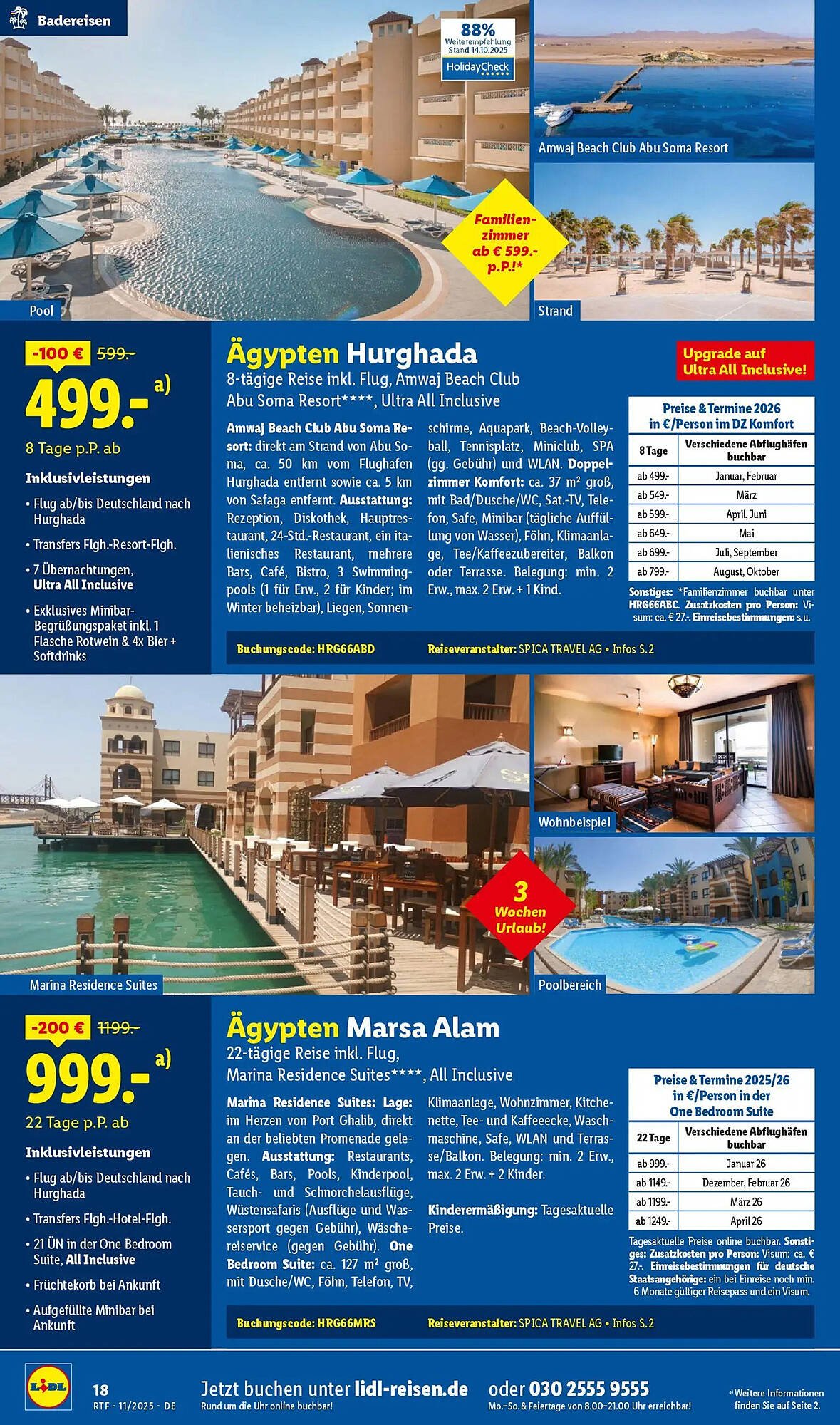 Lidl Reisen Prospekt (2025-11-12 - 2025-12-15)
