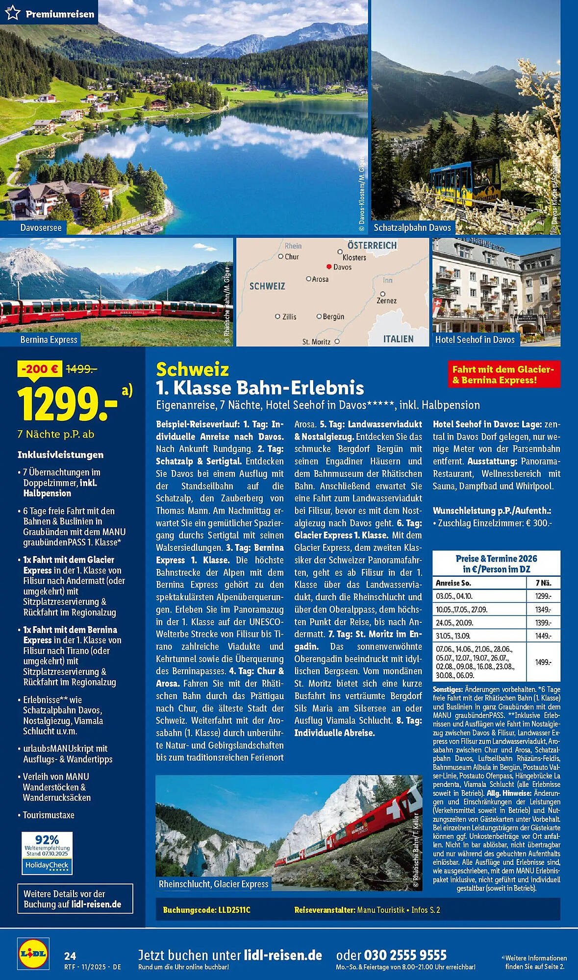 Lidl Reisen Prospekt (2025-11-12 - 2025-12-15)