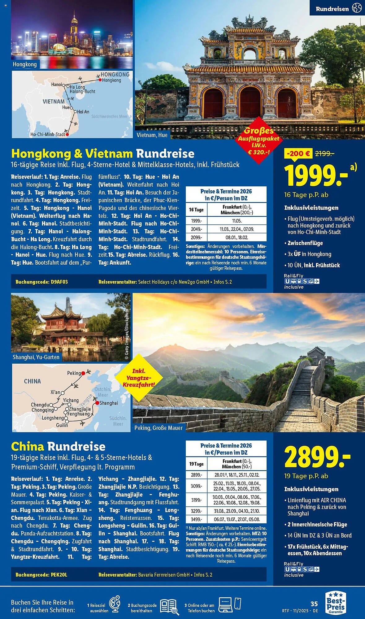 Lidl Reisen Prospekt (2025-11-12 - 2025-12-15)