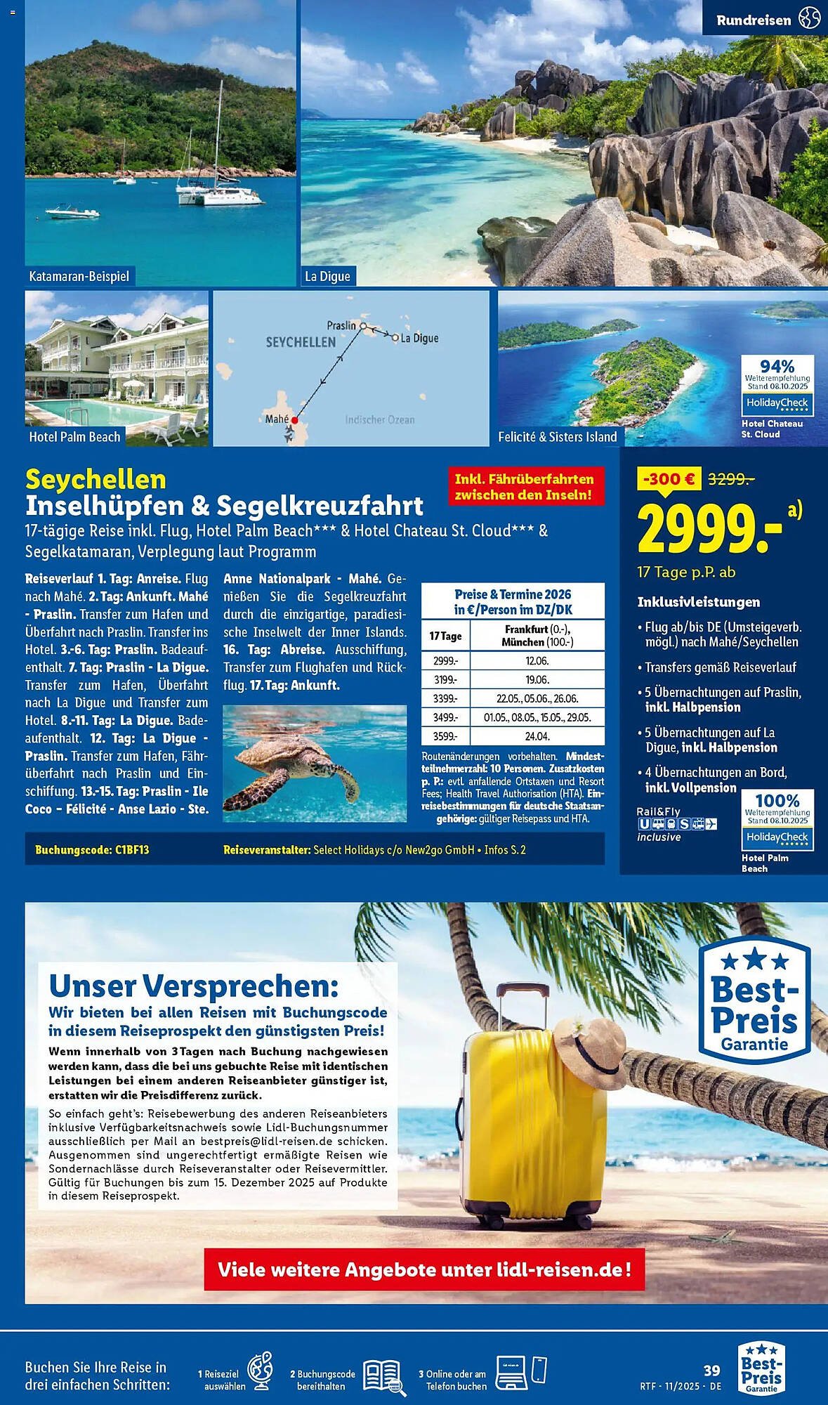 Lidl Reisen Prospekt (2025-11-12 - 2025-12-15)