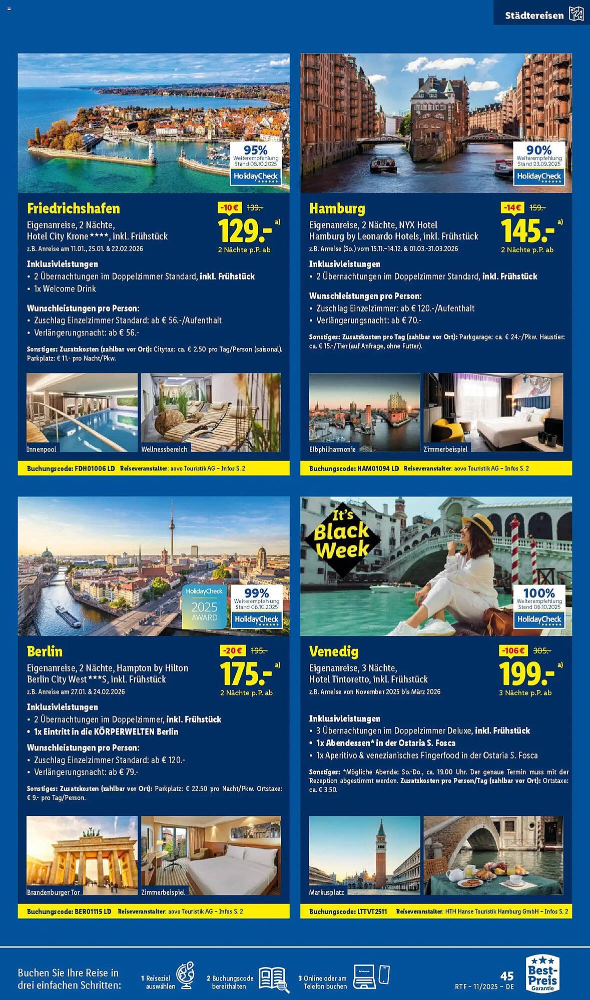 Lidl Reisen Prospekt (2025-11-12 - 2025-12-15)