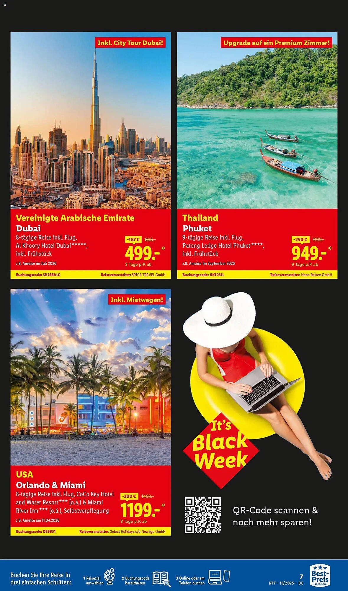 Lidl Reisen Prospekt (2025-11-12 - 2025-12-15)