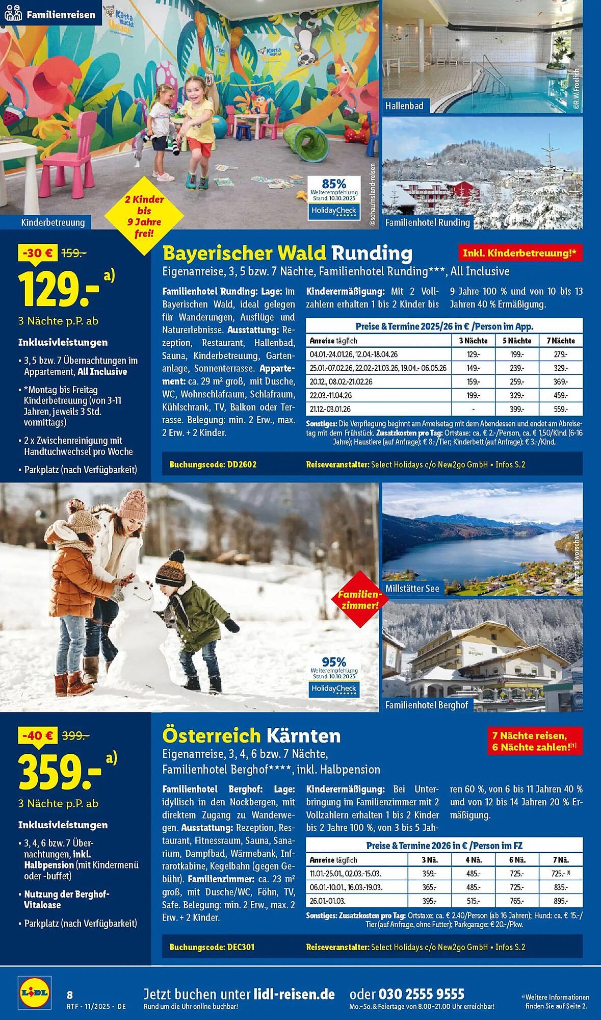 Lidl Reisen Prospekt (2025-11-12 - 2025-12-15)