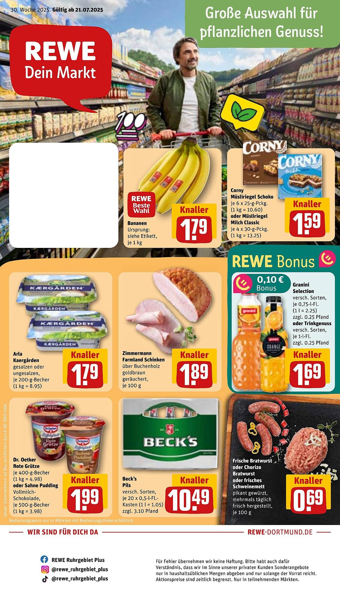 REWE Prospekt (2025-07-21 - 2025-07-27) | 1