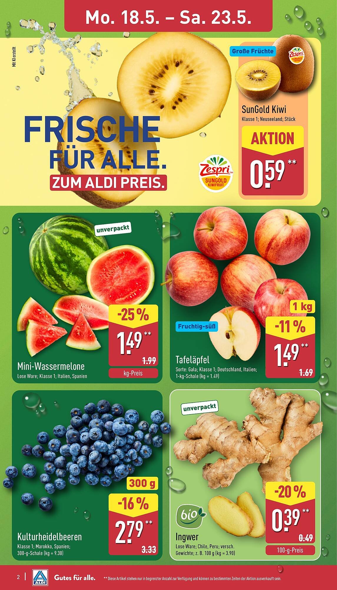 Aldi Nord Prospekt (2026-05-18 - 2026-05-23)