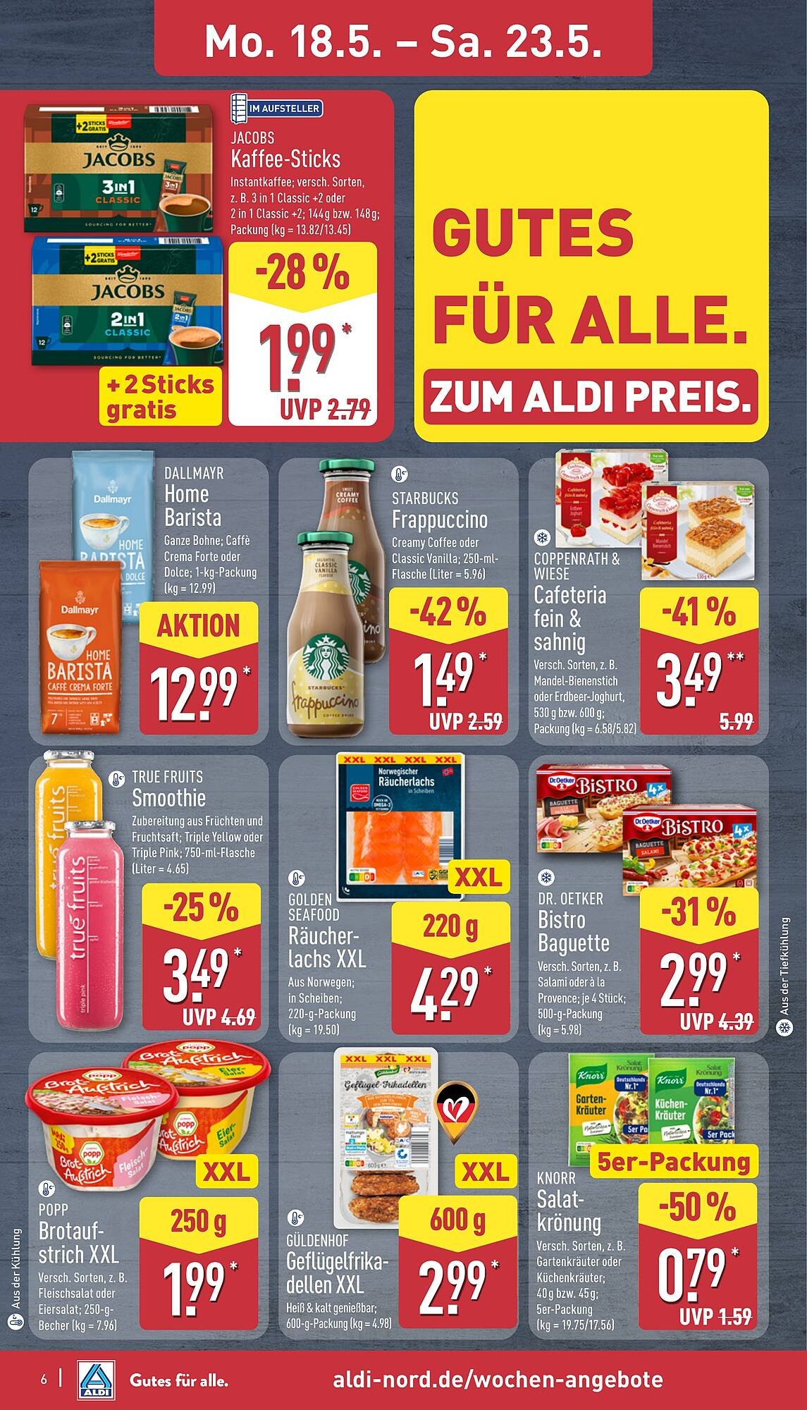 Aldi Nord Prospekt (2026-05-18 - 2026-05-23)