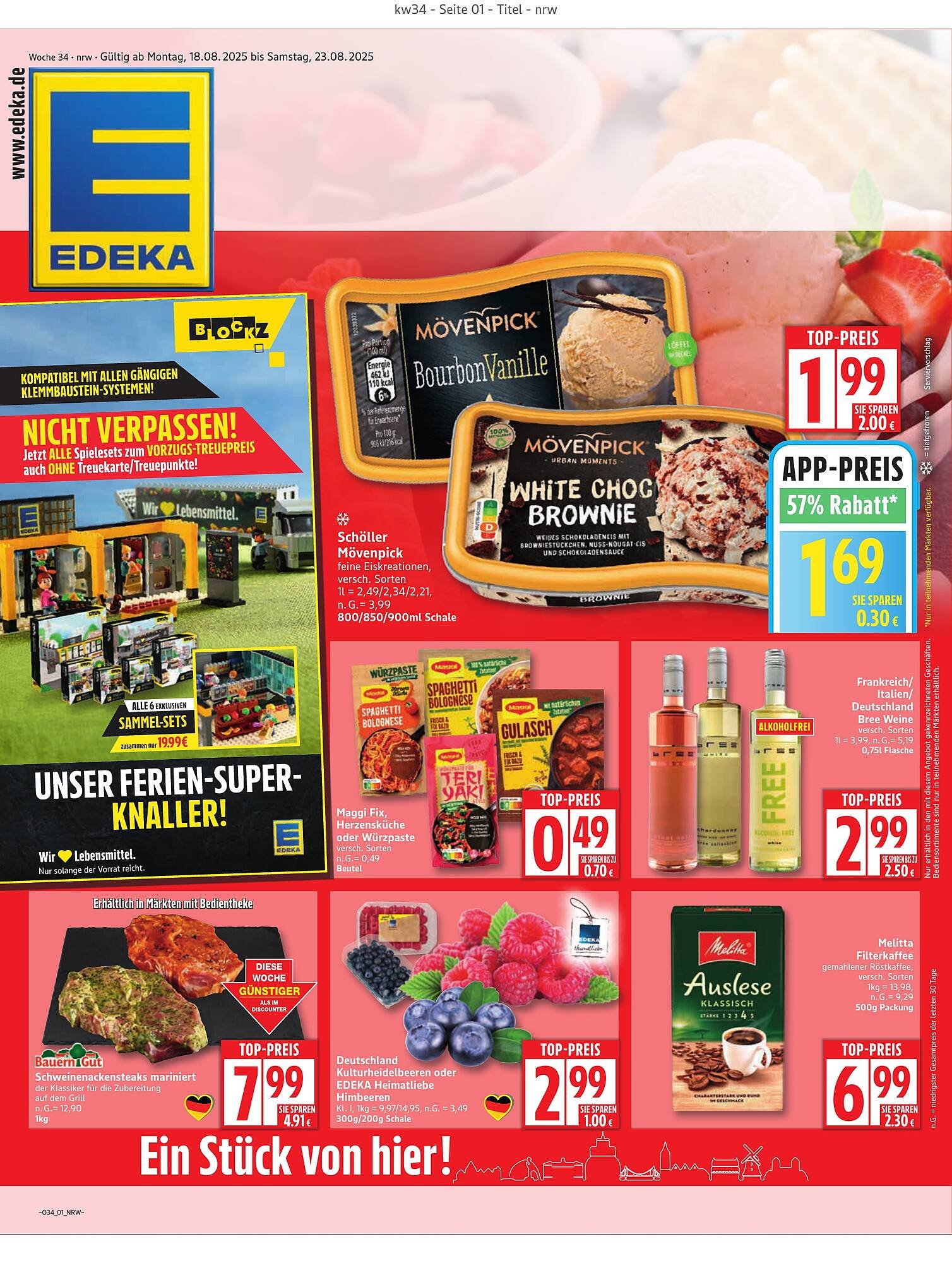 Edeka Prospekt (2025-08-18 - 2025-08-23) | 1