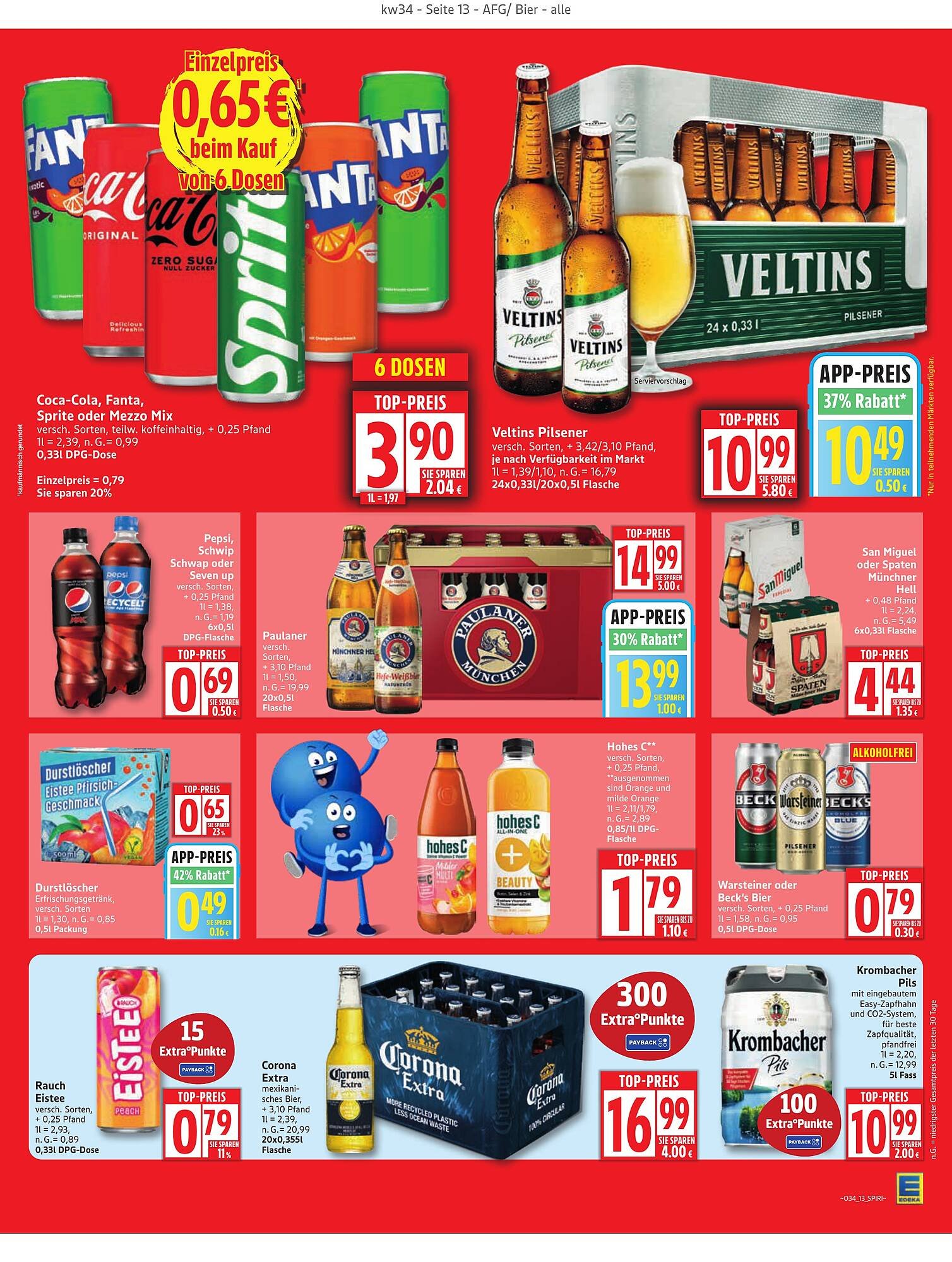 Edeka Prospekt (2025-08-18 - 2025-08-23) | 13
