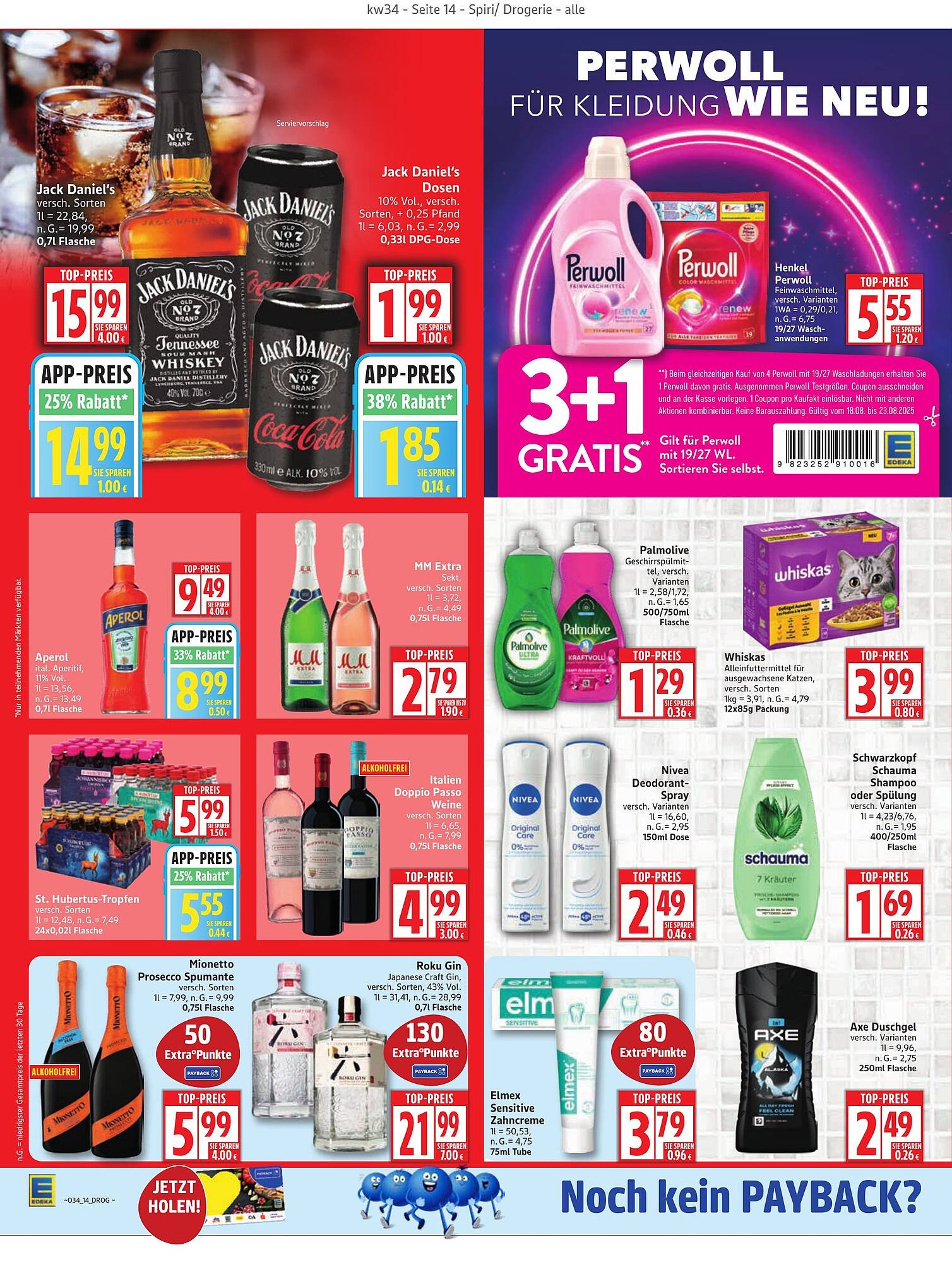 Edeka Prospekt (2025-08-18 - 2025-08-23) | 14