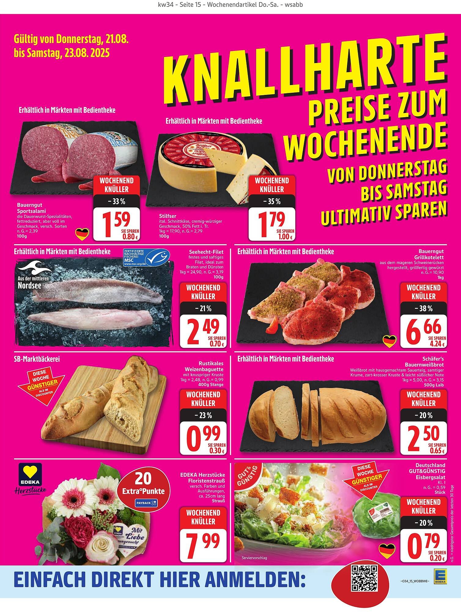 Edeka Prospekt (2025-08-18 - 2025-08-23) | 15