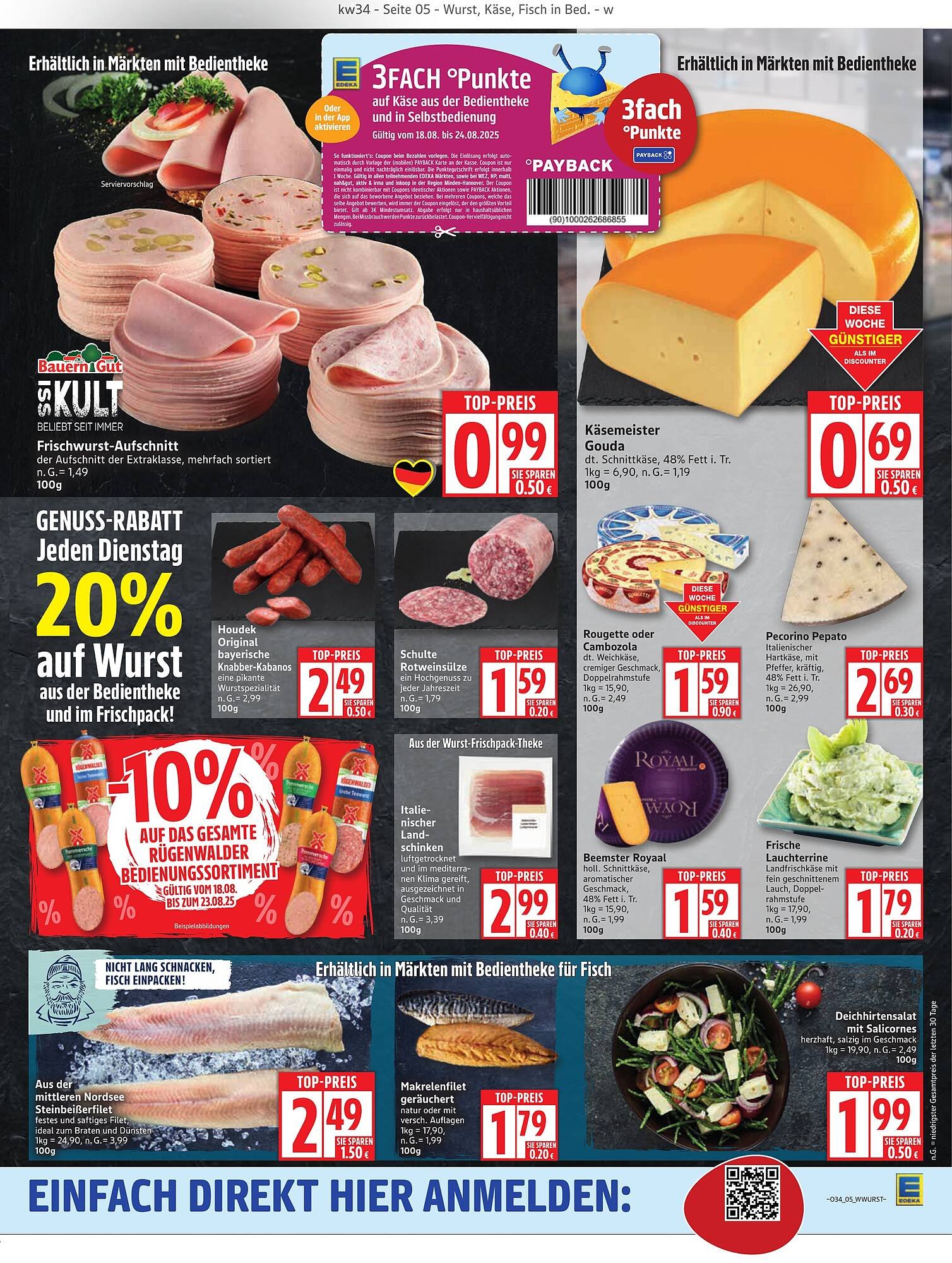 Edeka Prospekt (2025-08-18 - 2025-08-23) | 5