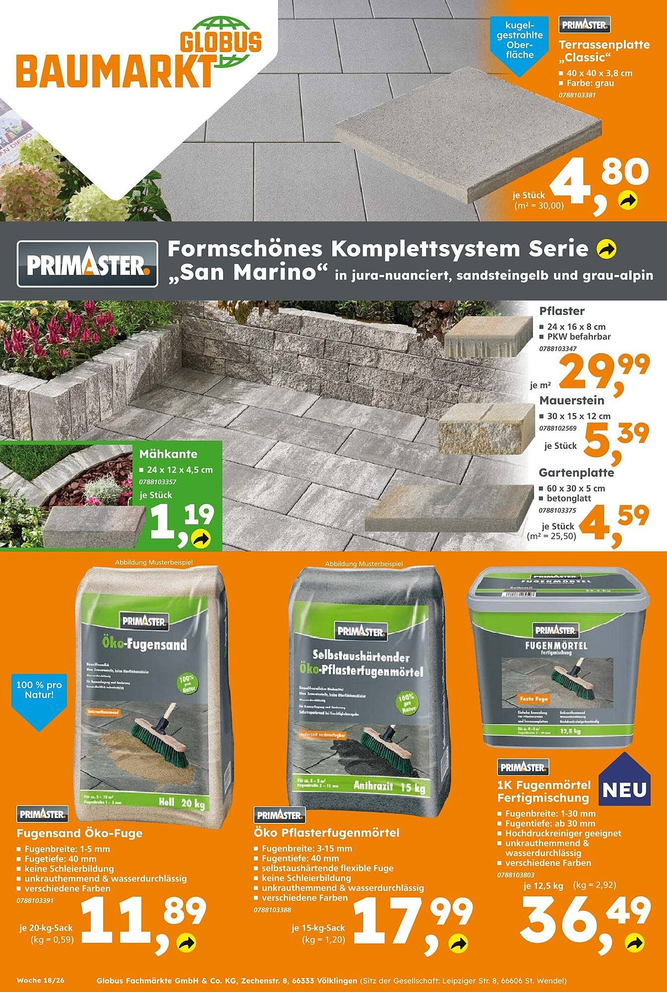 Globus Baumarkt Prospekt (2026-04-26 - 2026-05-02)