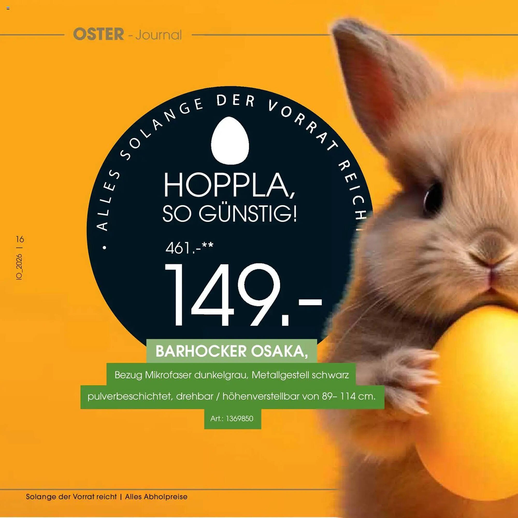 Zurbrüggen Prospekt (2026-03-23 - 2026-04-11)