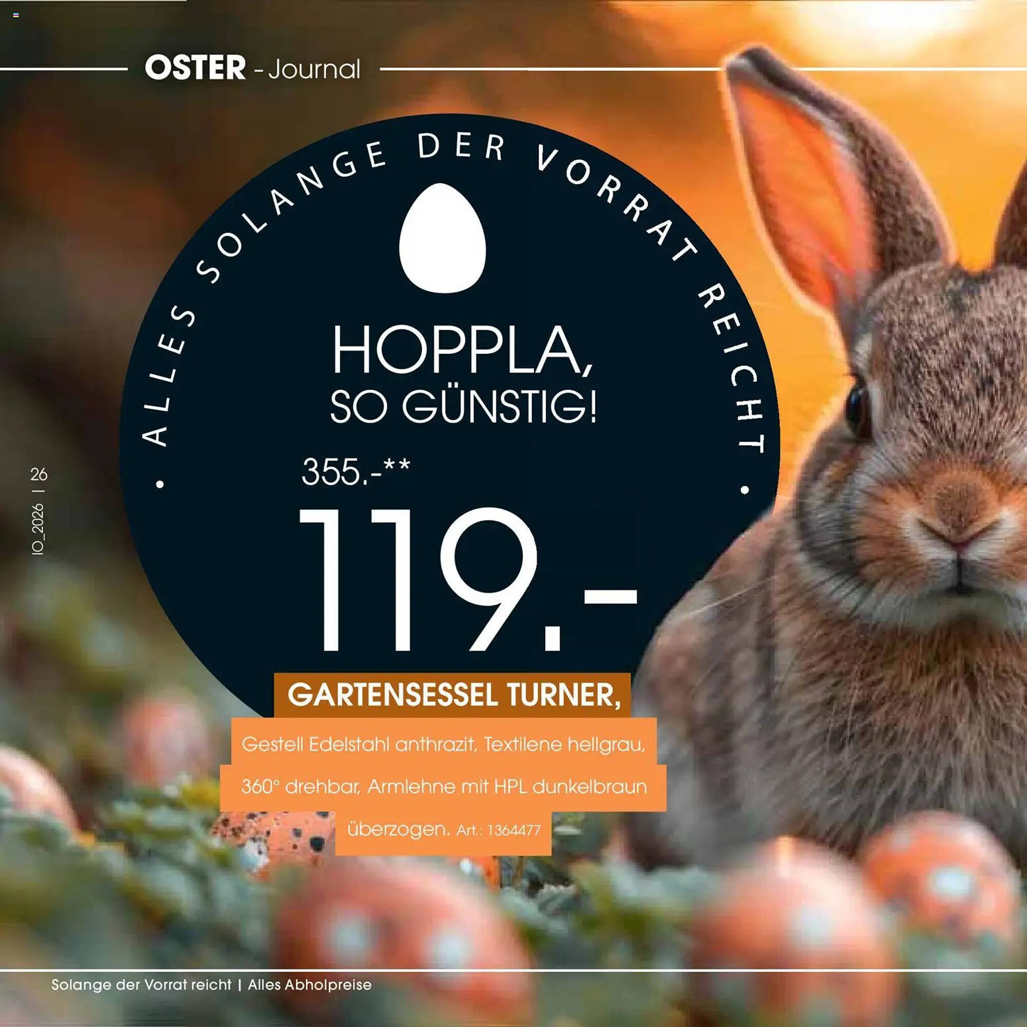 Zurbrüggen Prospekt (2026-03-23 - 2026-04-11)