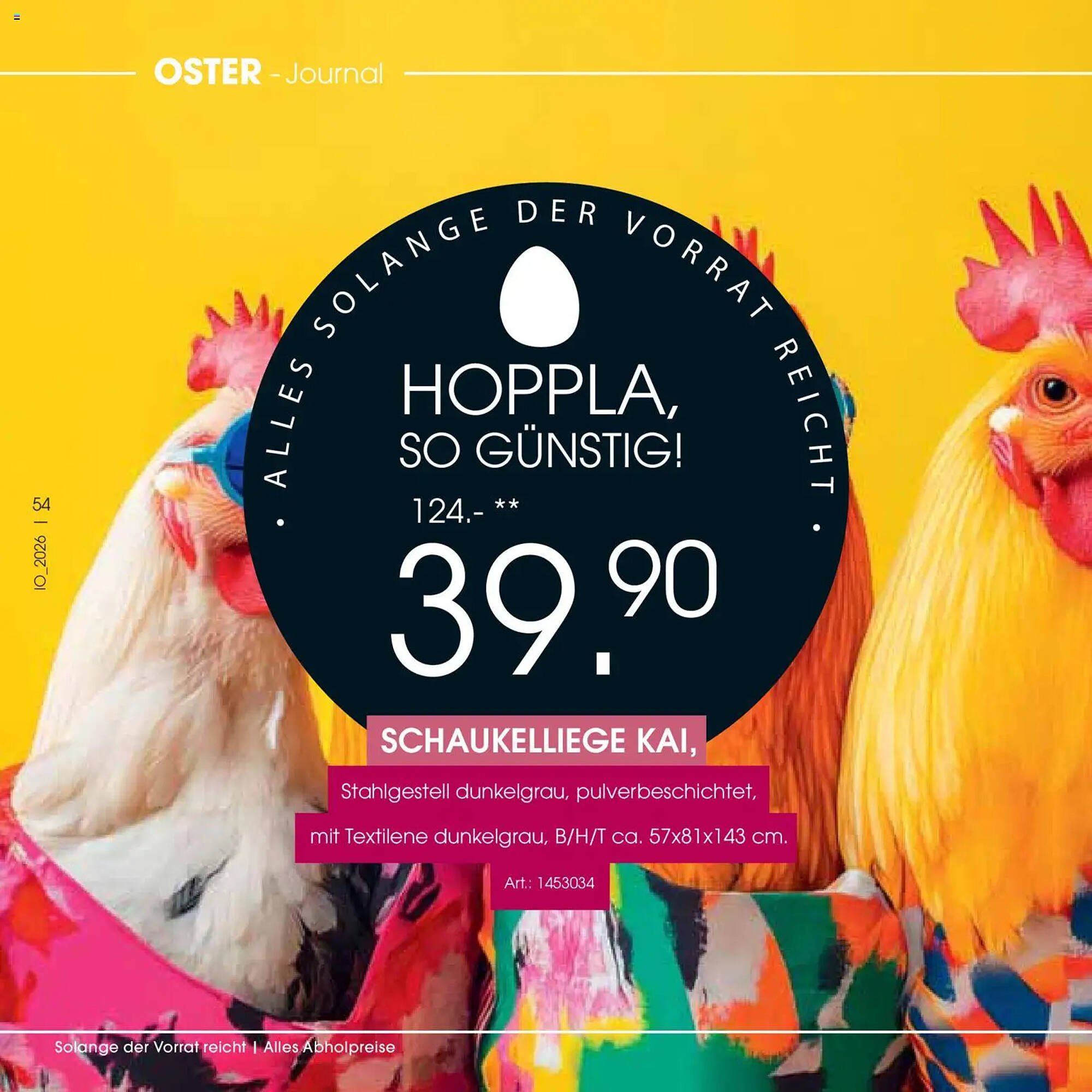 Zurbrüggen Prospekt (2026-03-23 - 2026-04-11)