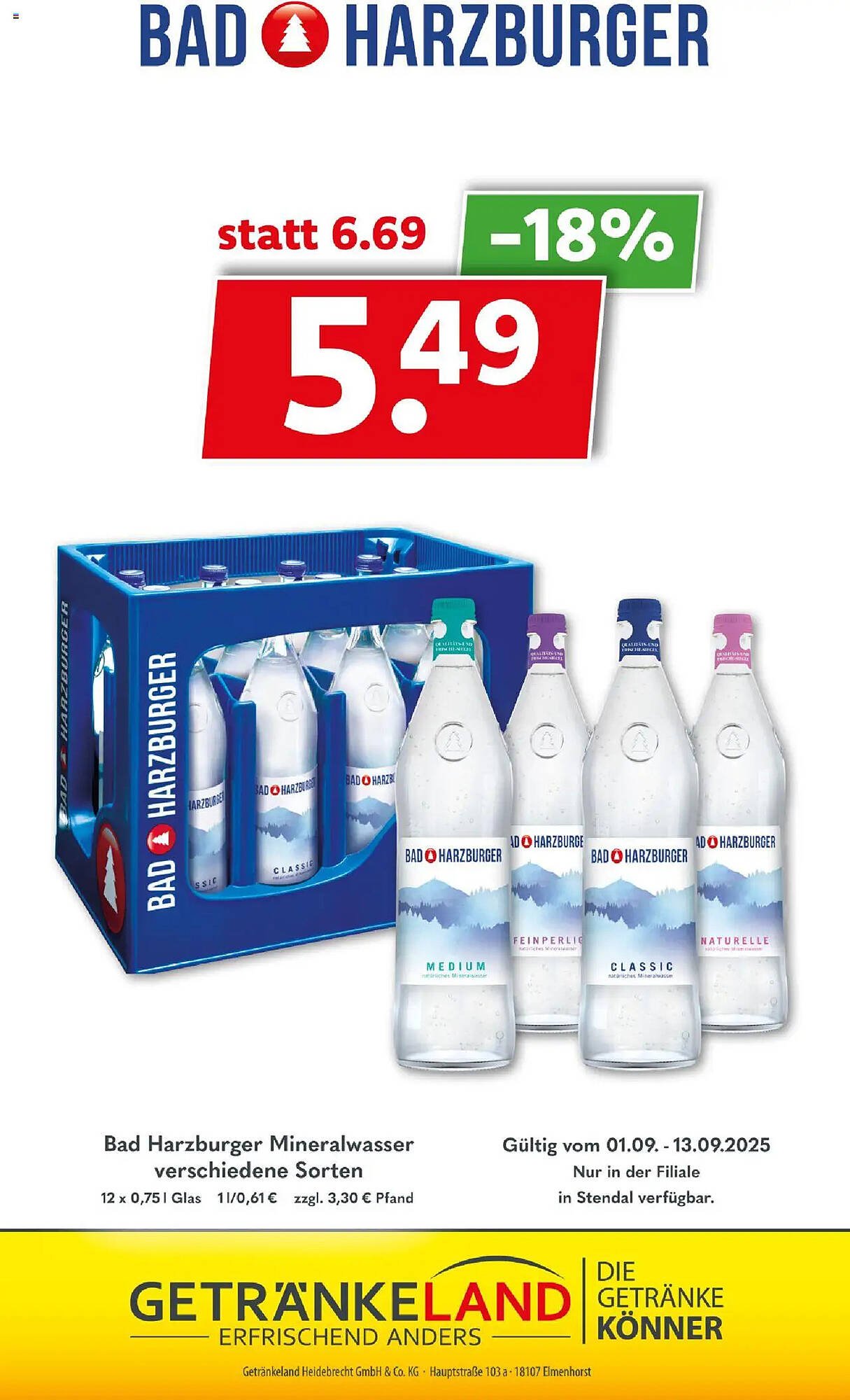 Getränkeland Prospekt (2025-09-01 - 2025-09-13) | 14