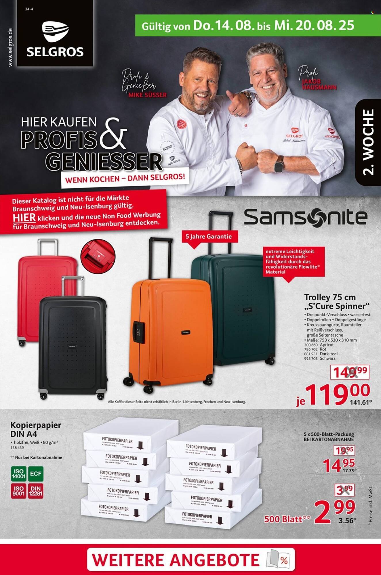 Selgros Prospekt (2025-08-14 - 2025-08-20) | 1
