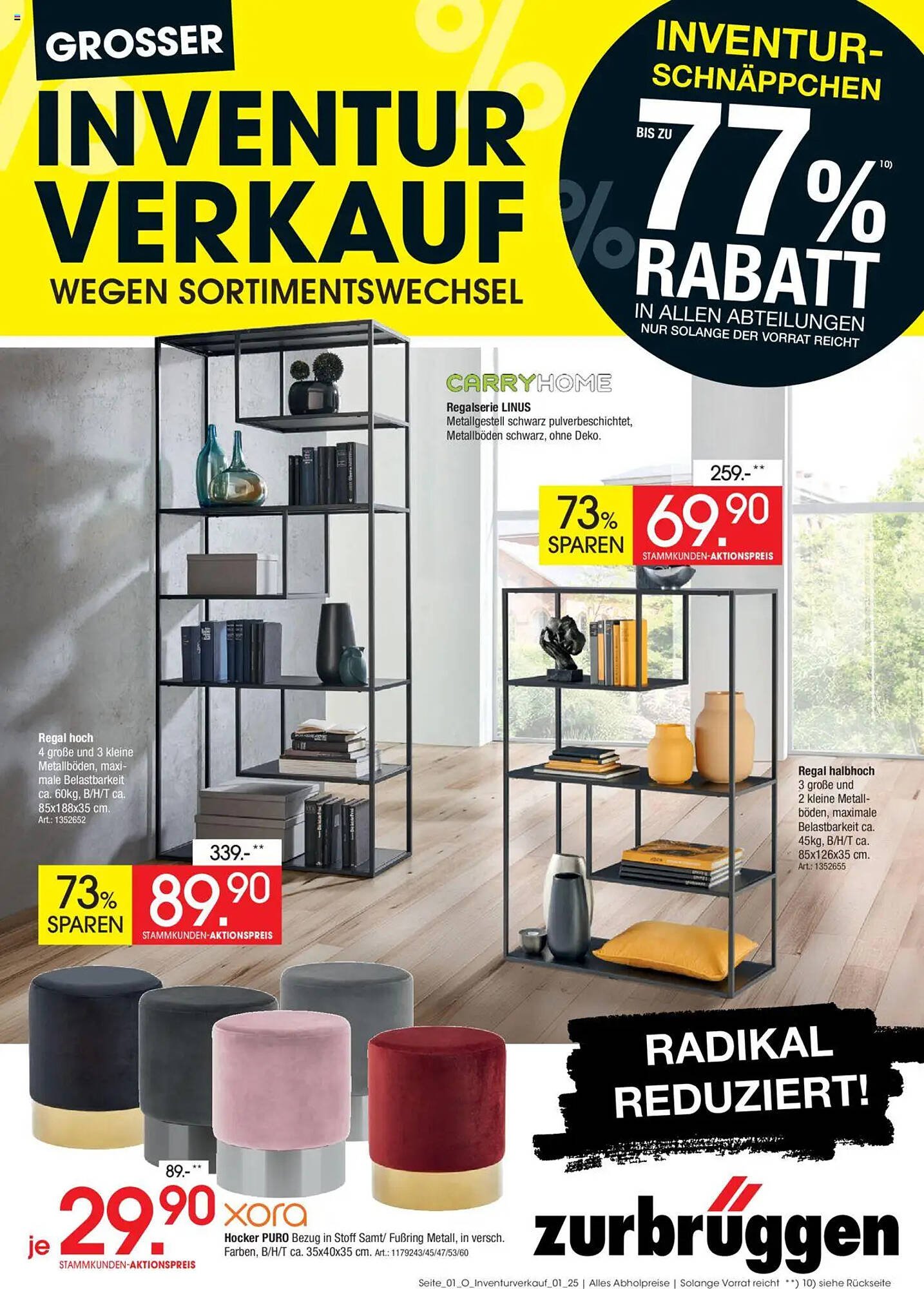 Zurbrüggen Prospekt (2025-08-04 - 2025-09-30) | 1