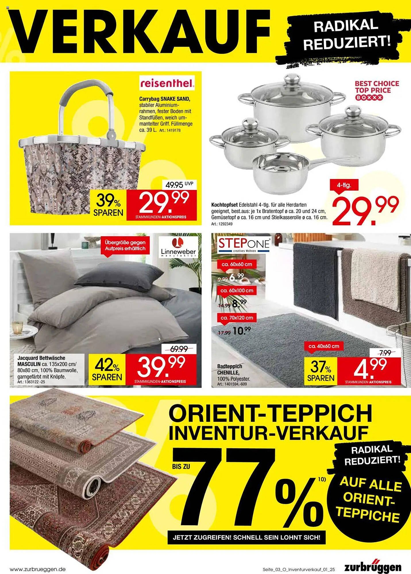 Zurbrüggen Prospekt (2025-08-04 - 2025-09-30) | 3