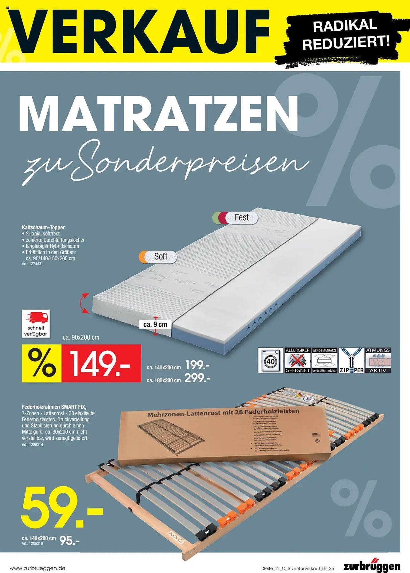 Zurbrüggen Prospekt (2025-08-04 - 2025-09-30) | 23