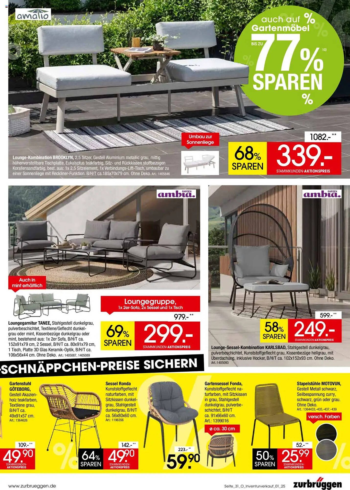 Zurbrüggen Prospekt (2025-08-04 - 2025-09-30) | 33