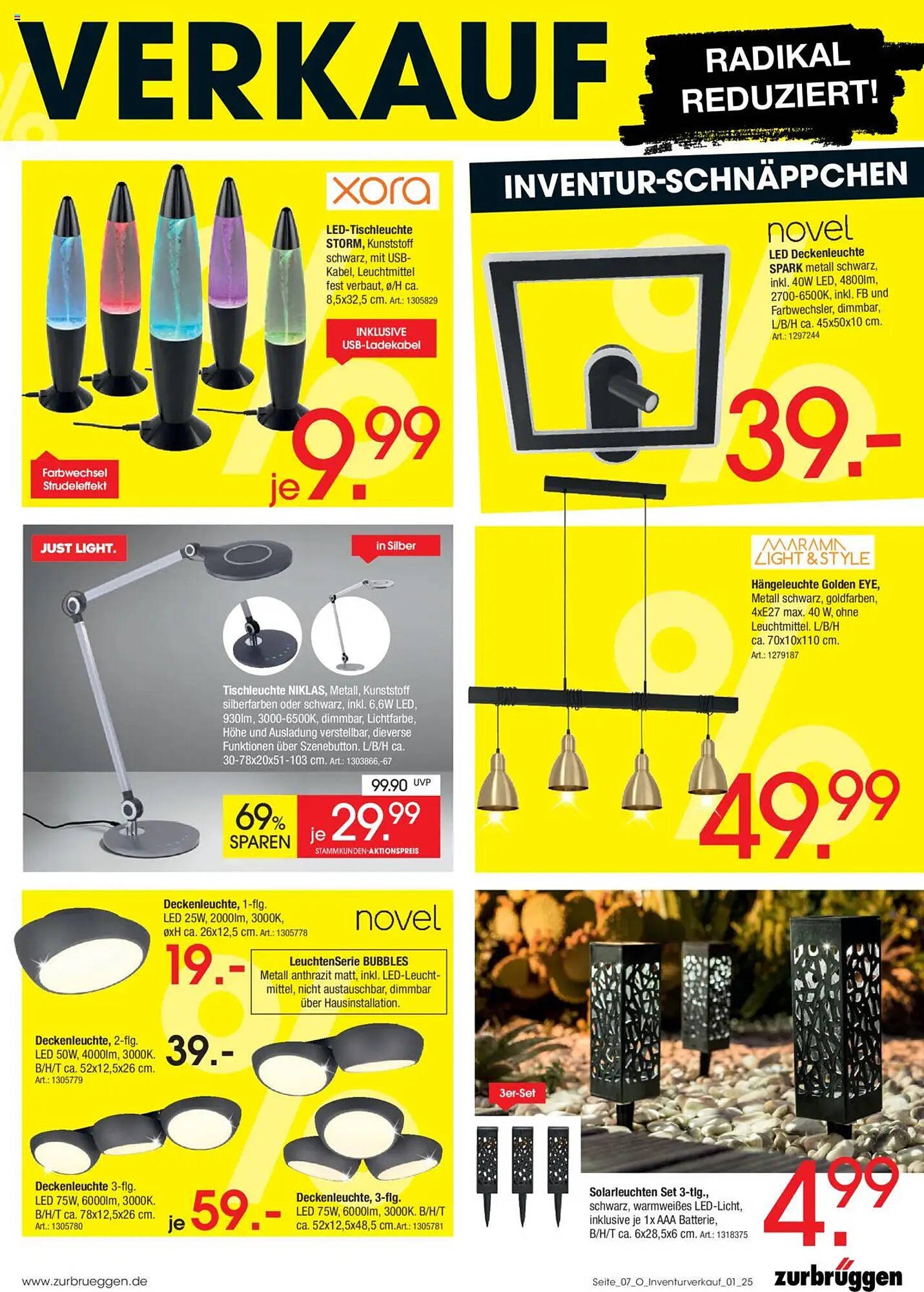 Zurbrüggen Prospekt (2025-08-04 - 2025-09-30) | 9