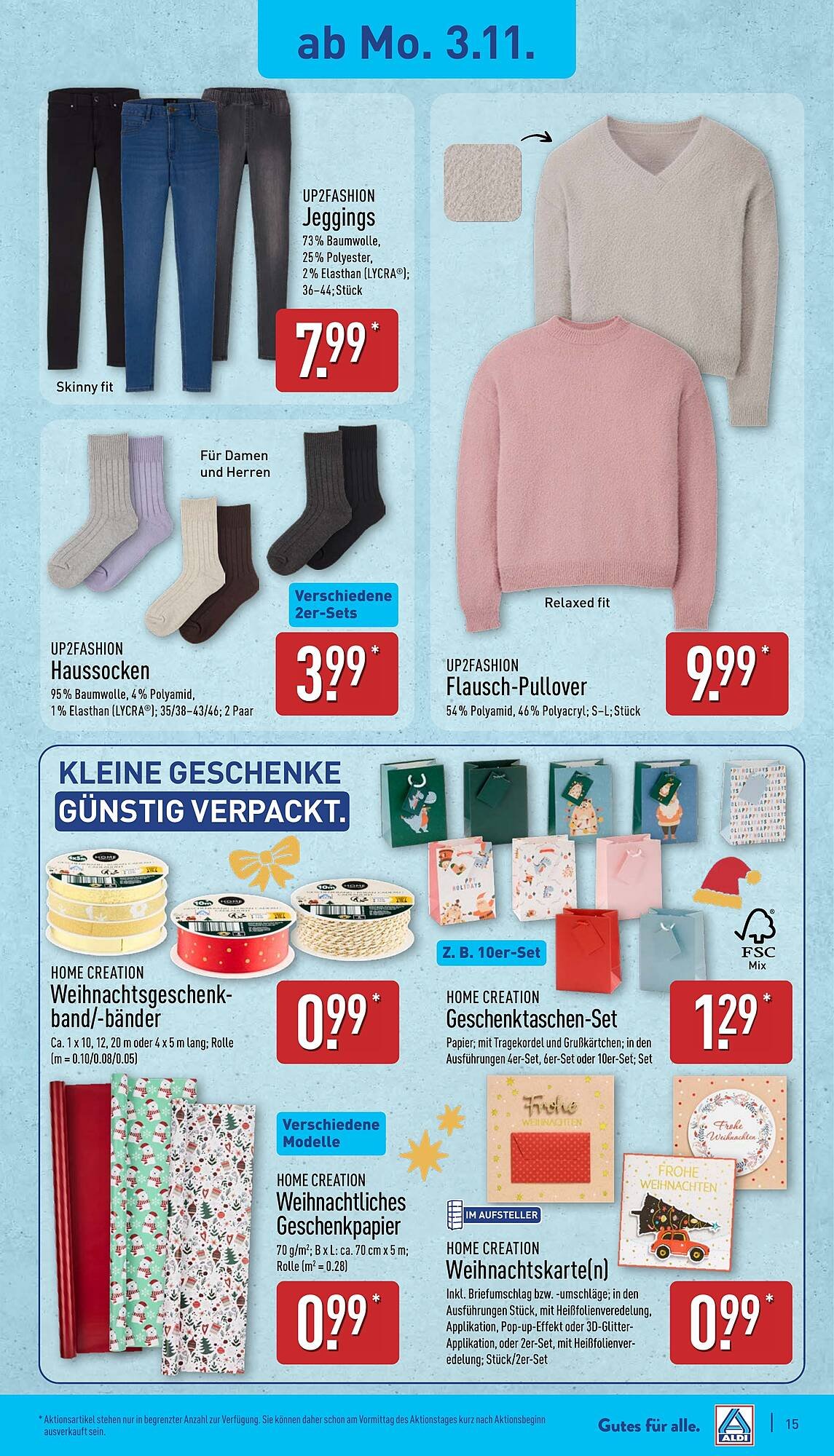 Aldi Nord Prospekt (2025-11-03 - 2025-11-08)