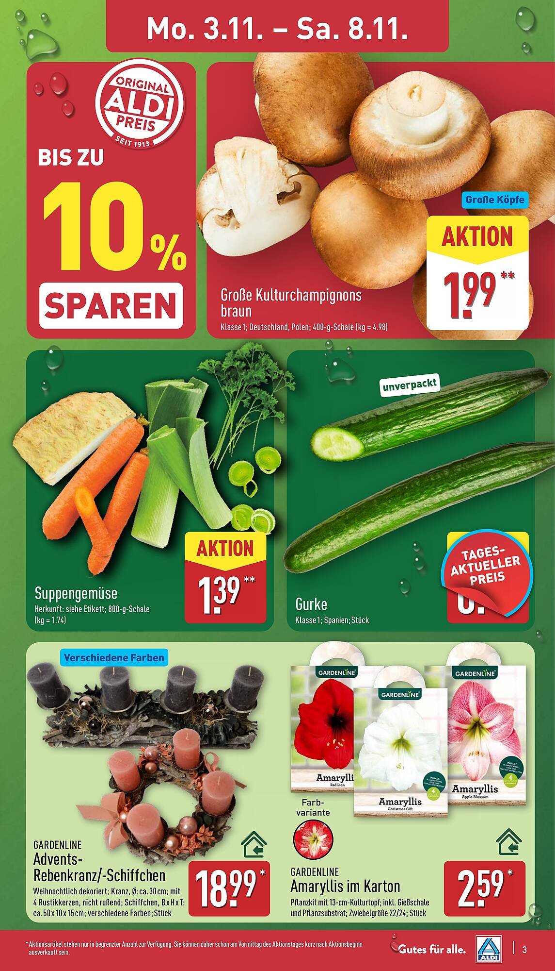 Aldi Nord Prospekt (2025-11-03 - 2025-11-08)