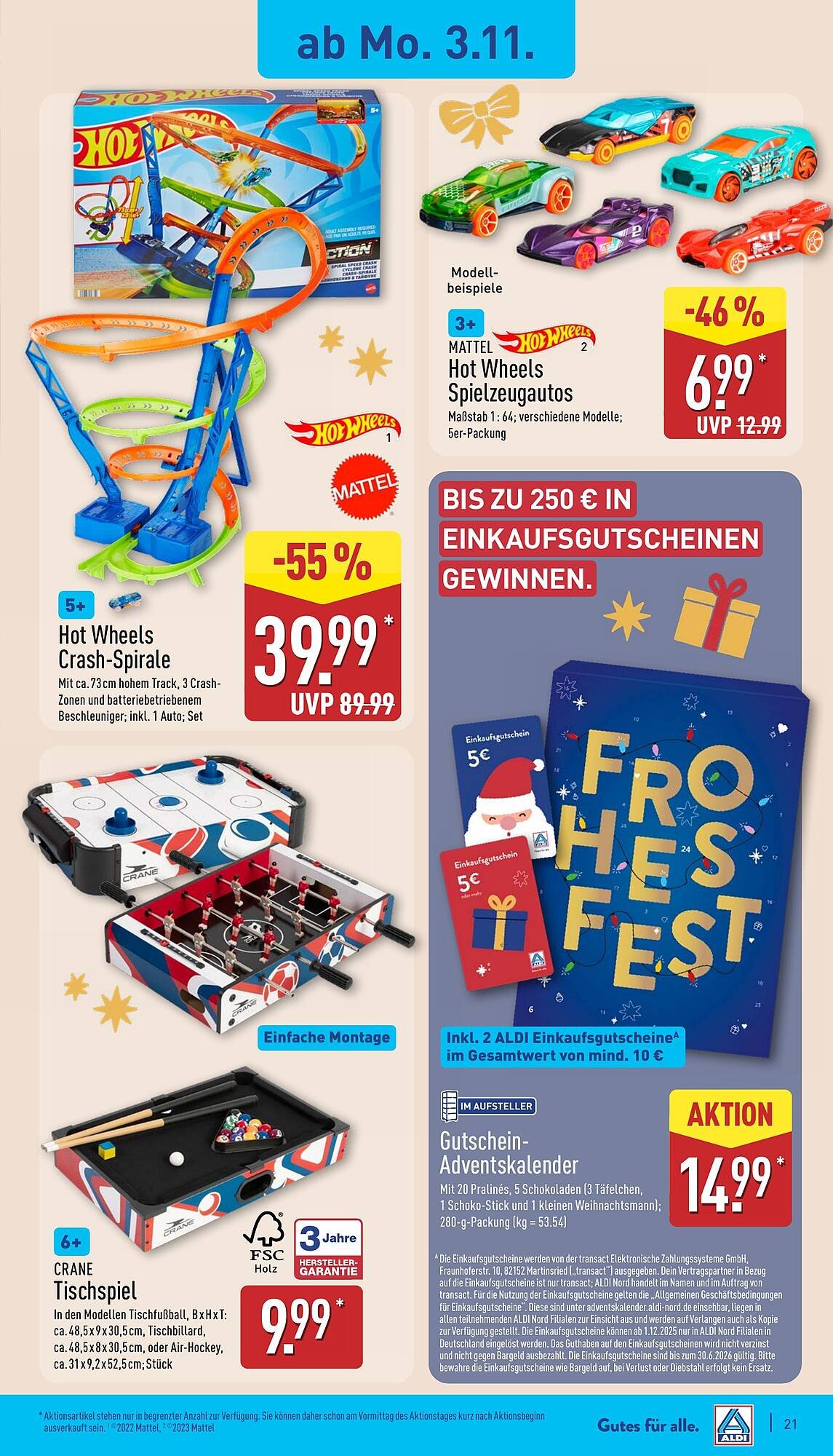 Aldi Nord Prospekt (2025-11-03 - 2025-11-08)