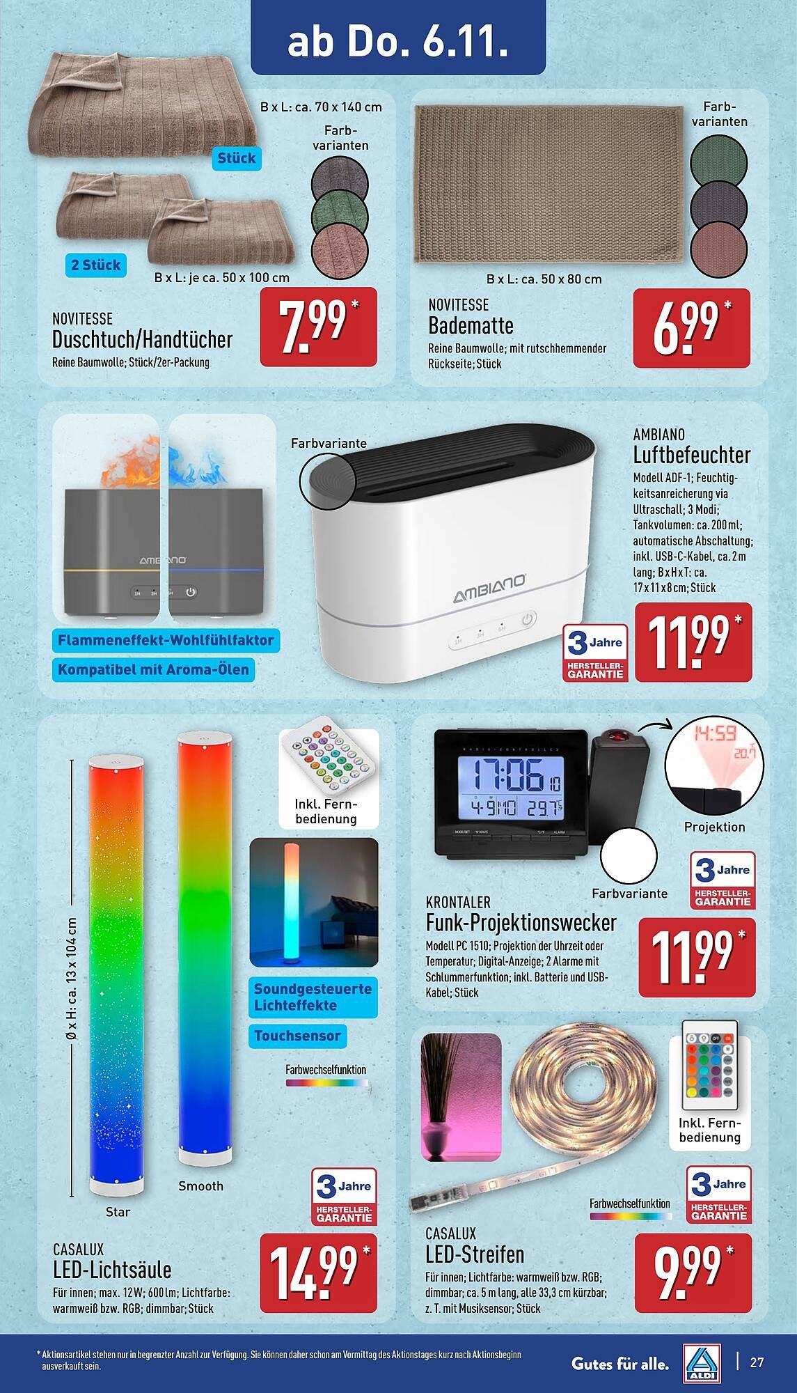 Aldi Nord Prospekt (2025-11-03 - 2025-11-08)