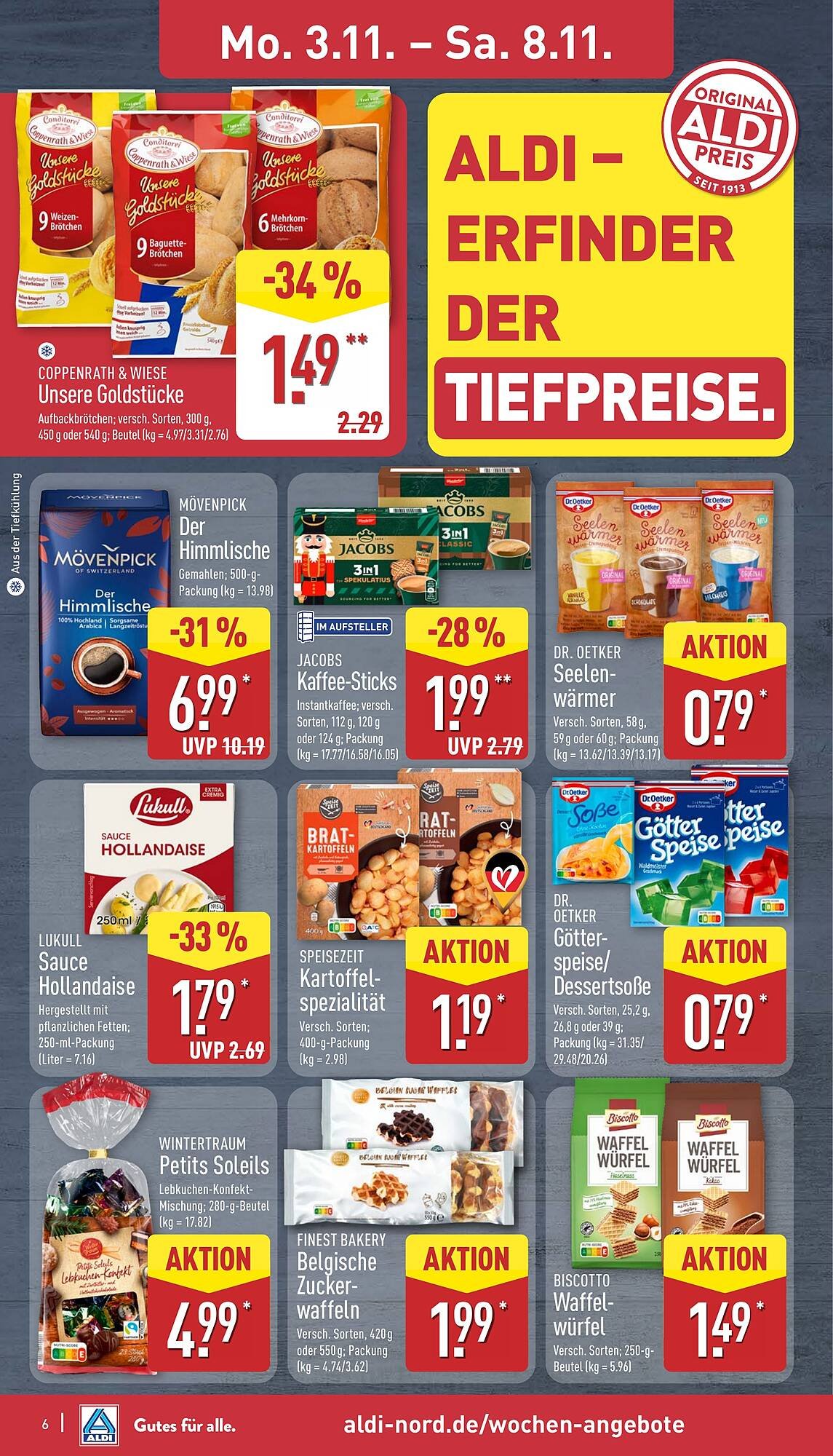 Aldi Nord Prospekt (2025-11-03 - 2025-11-08)
