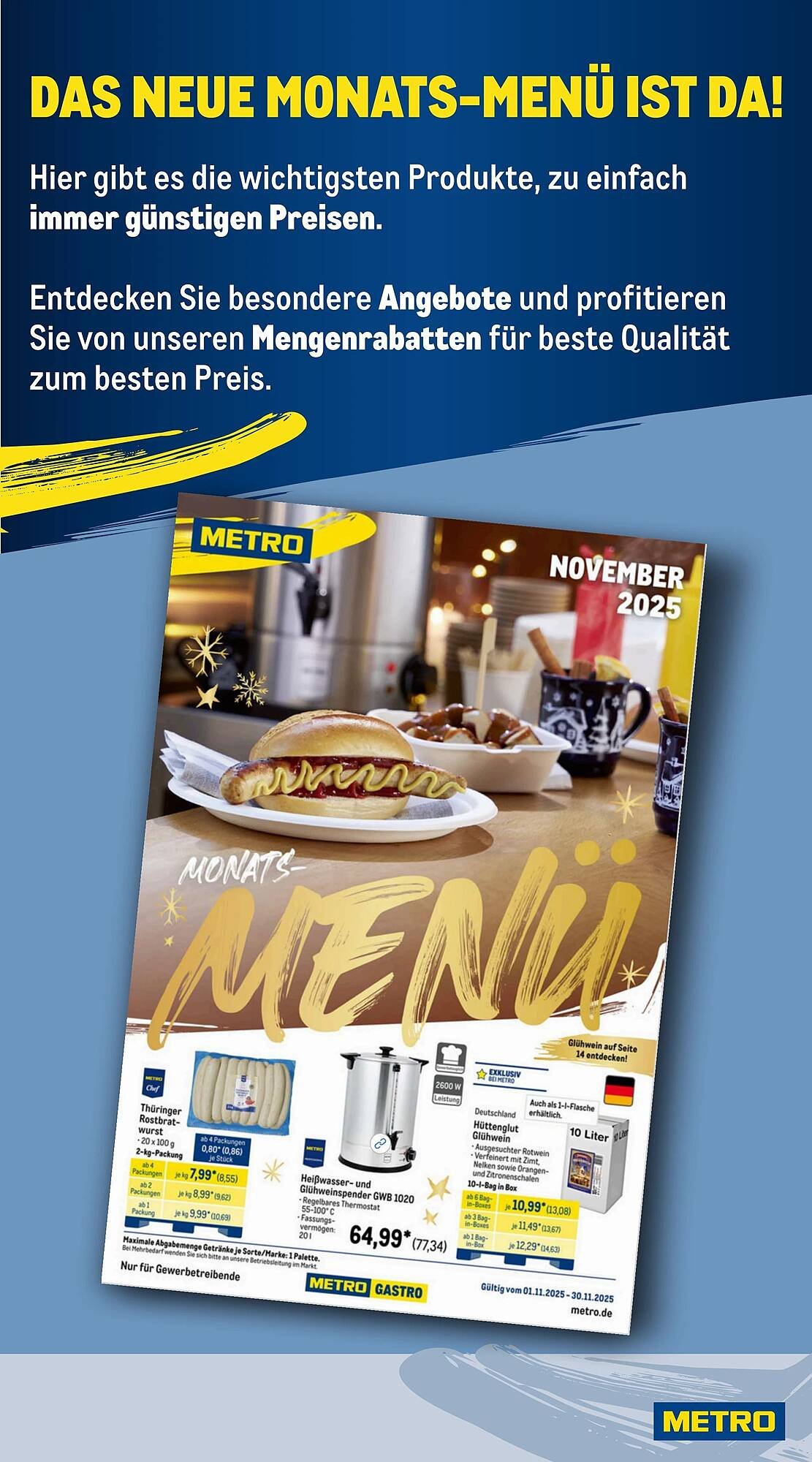 METRO Prospekt (2025-11-03 - 2025-11-08)