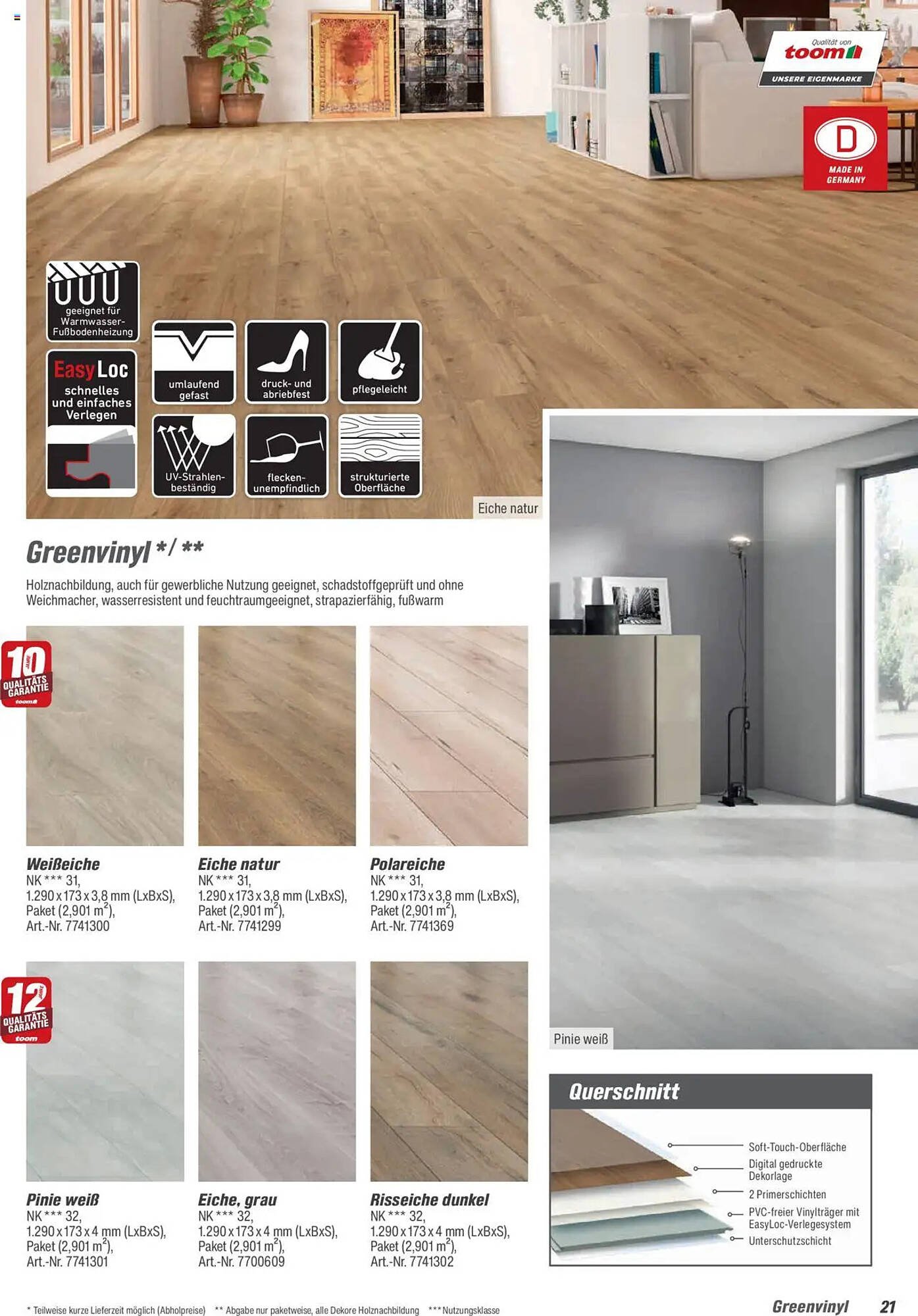 toom Baumarkt Prospekt (2025-08-21 - 2025-12-31) | 21