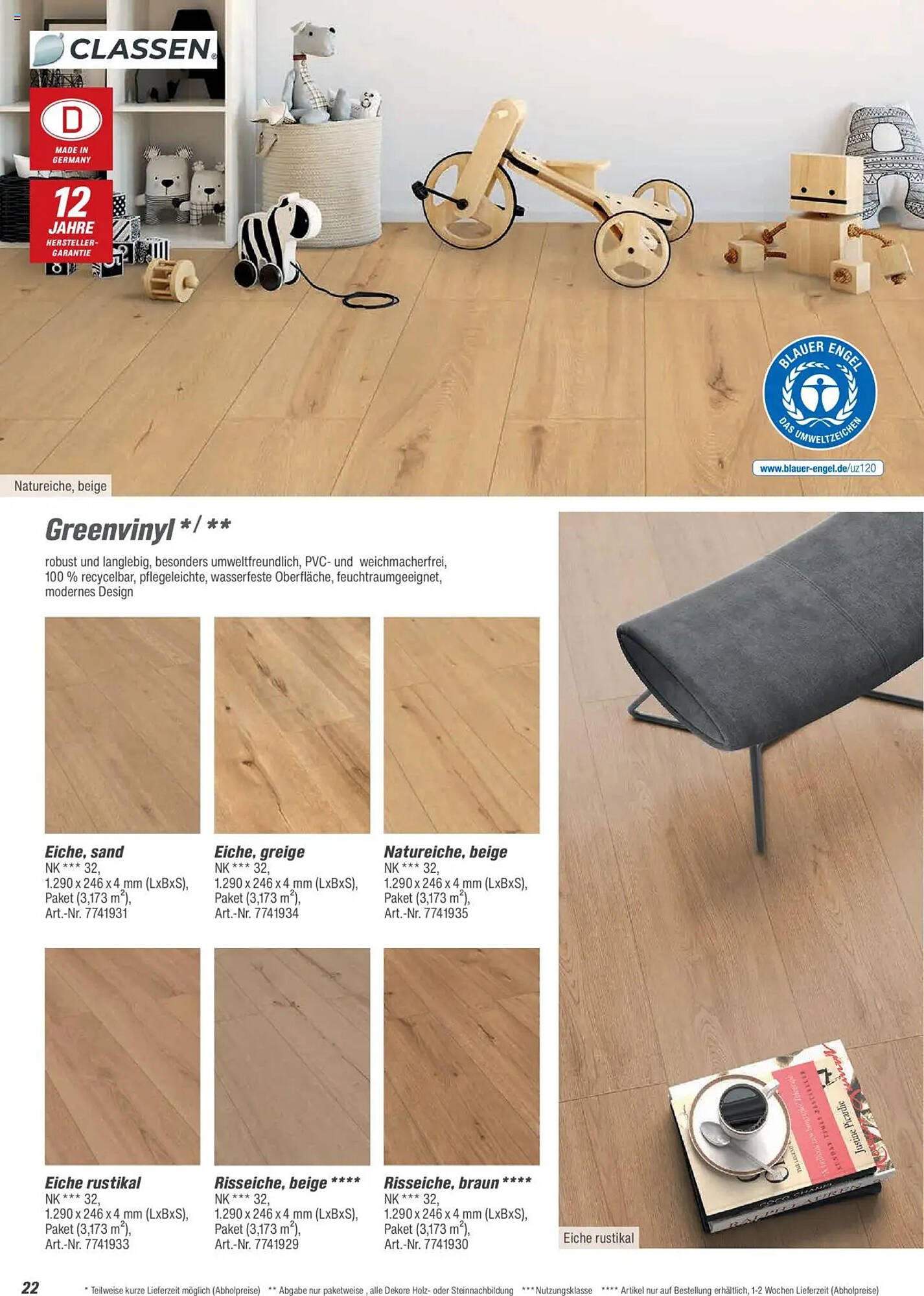 toom Baumarkt Prospekt (2025-08-21 - 2025-12-31) | 22