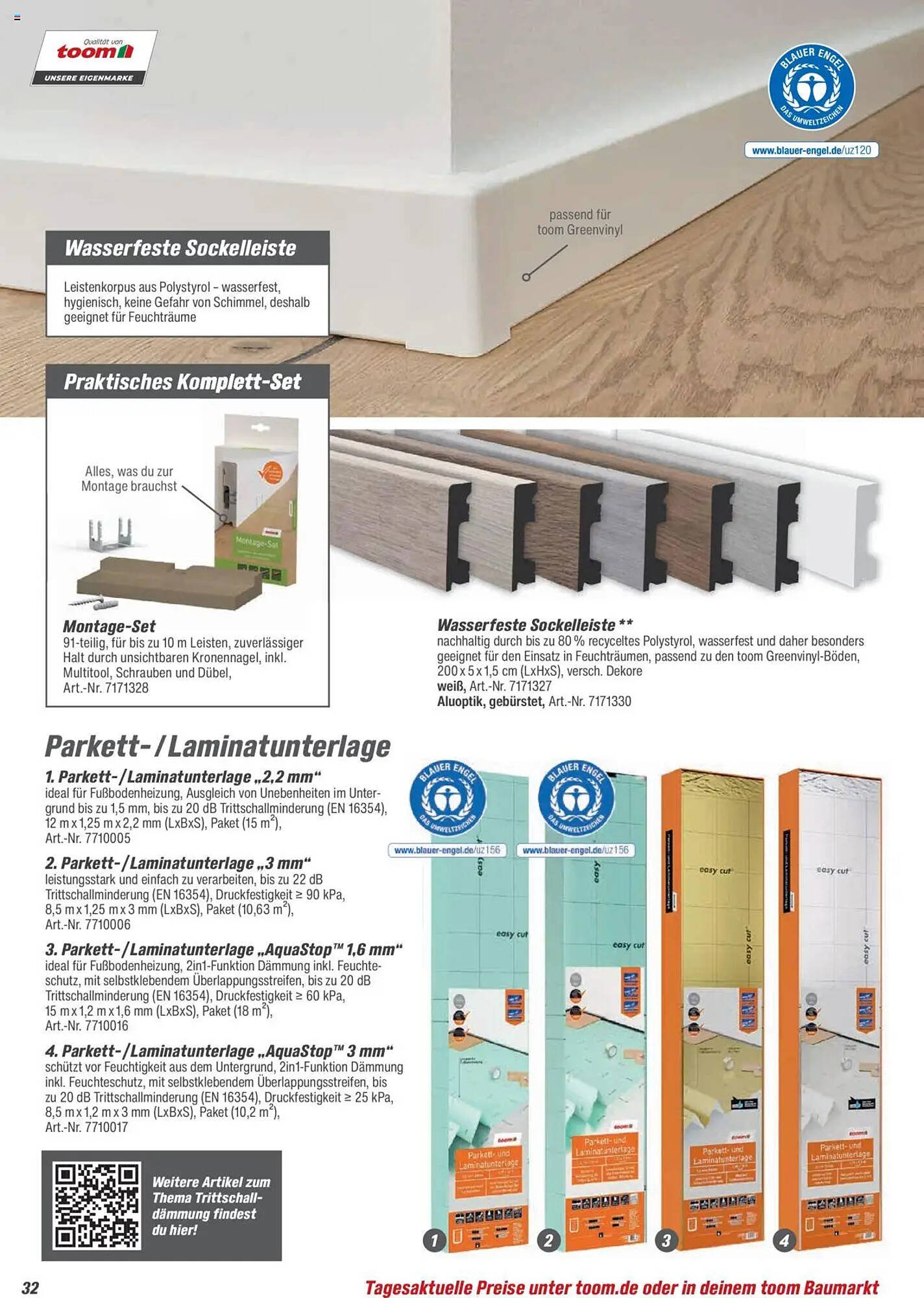 toom Baumarkt Prospekt (2025-08-21 - 2025-12-31) | 32