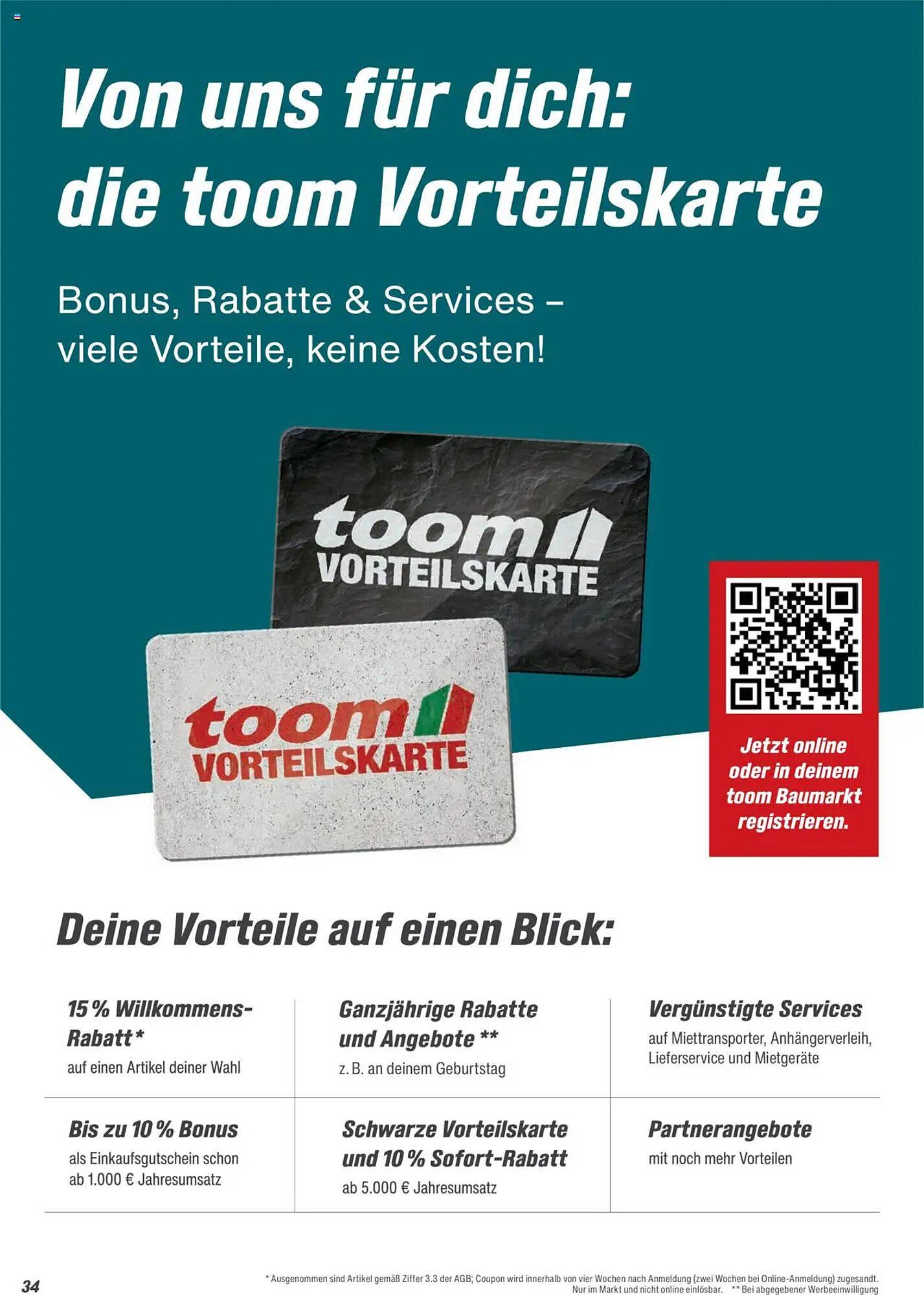 toom Baumarkt Prospekt (2025-08-21 - 2025-12-31) | 34