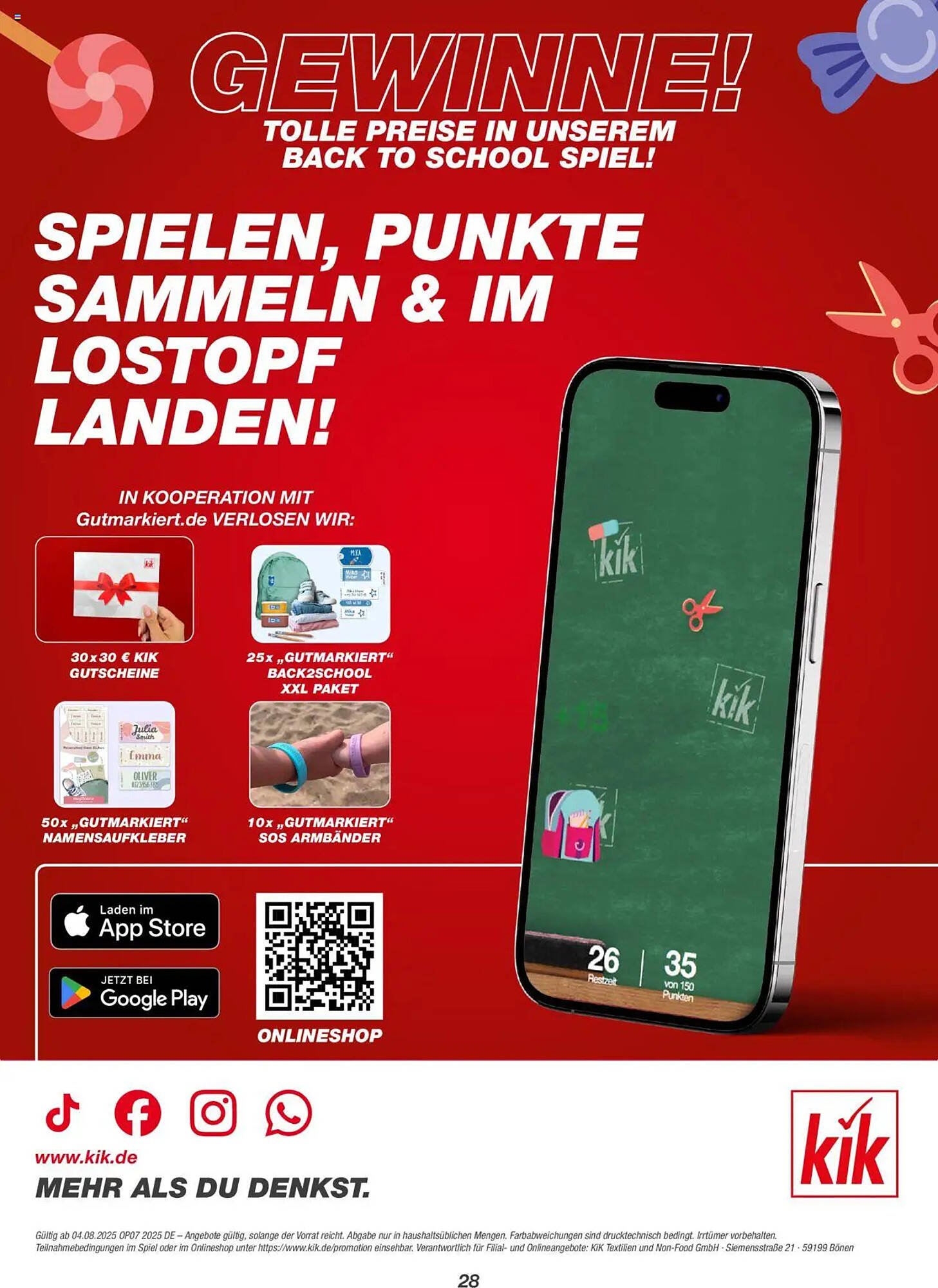 KiK Prospekt (2025-08-04 - 2025-08-10) | 28