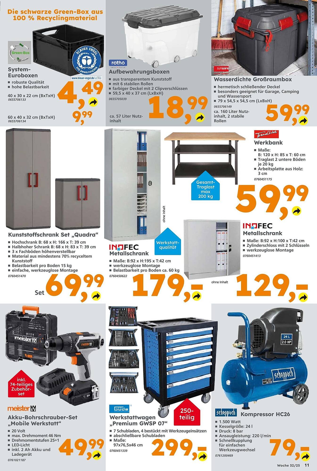 Globus Baumarkt Prospekt (2025-08-03 - 2025-08-09) | 11