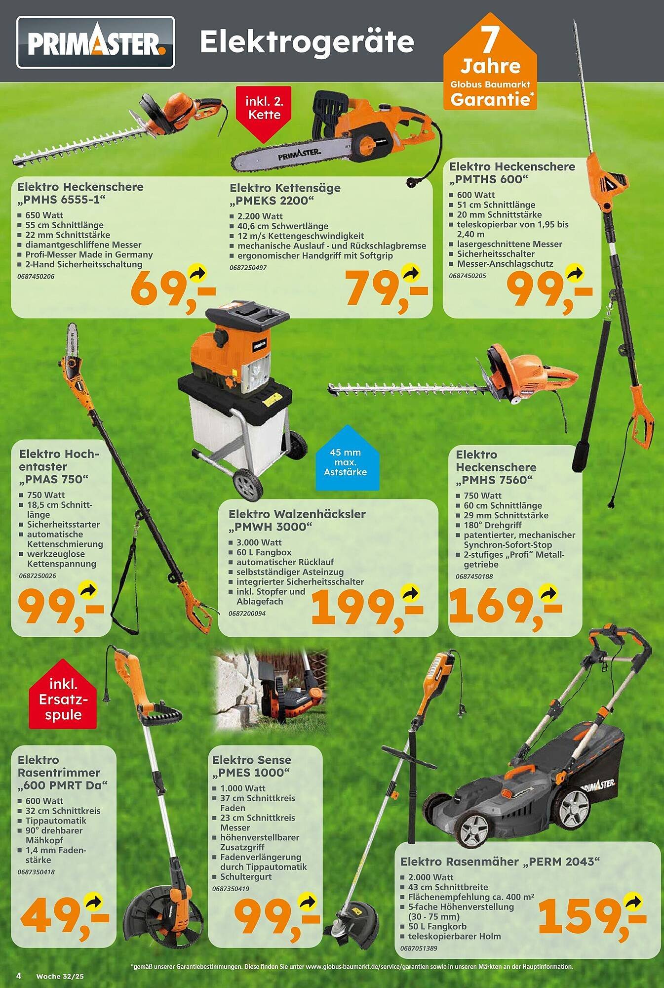 Globus Baumarkt Prospekt (2025-08-03 - 2025-08-09) | 4