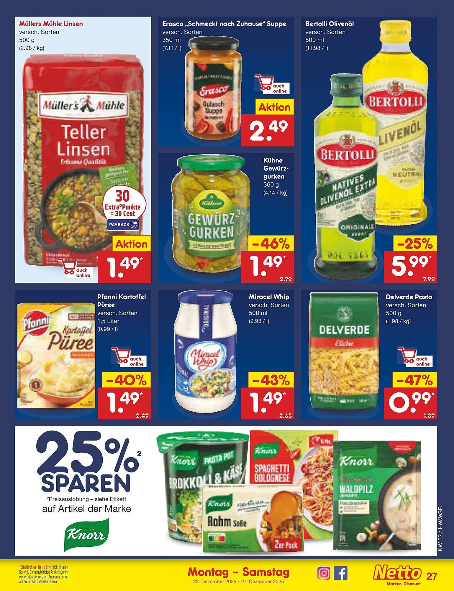 Netto Marken-Discount Prospekt (2025-12-22 - 2025-12-27)