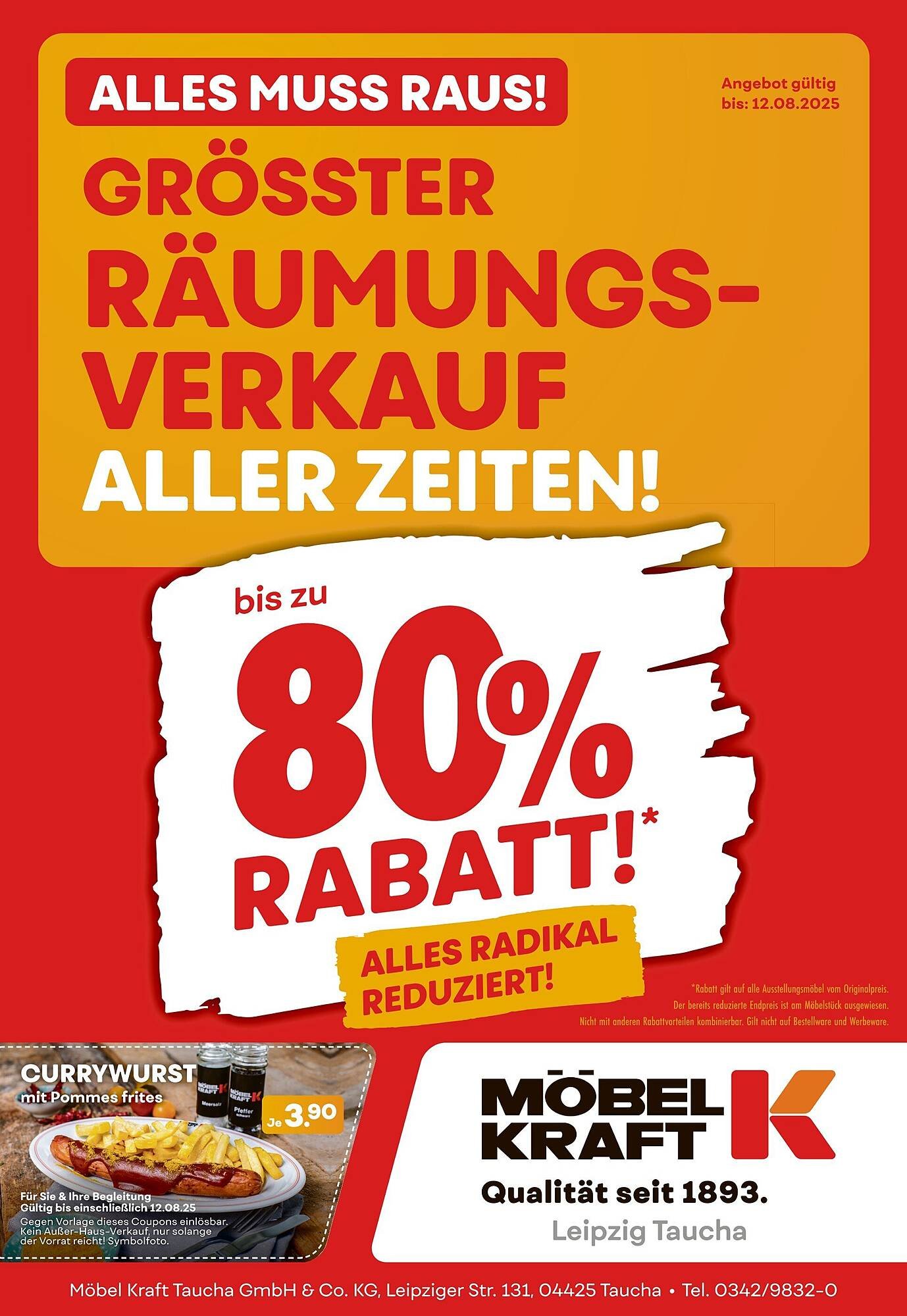 Möbel Kraft Prospekt (2025-08-06 - 2025-08-12) | 1
