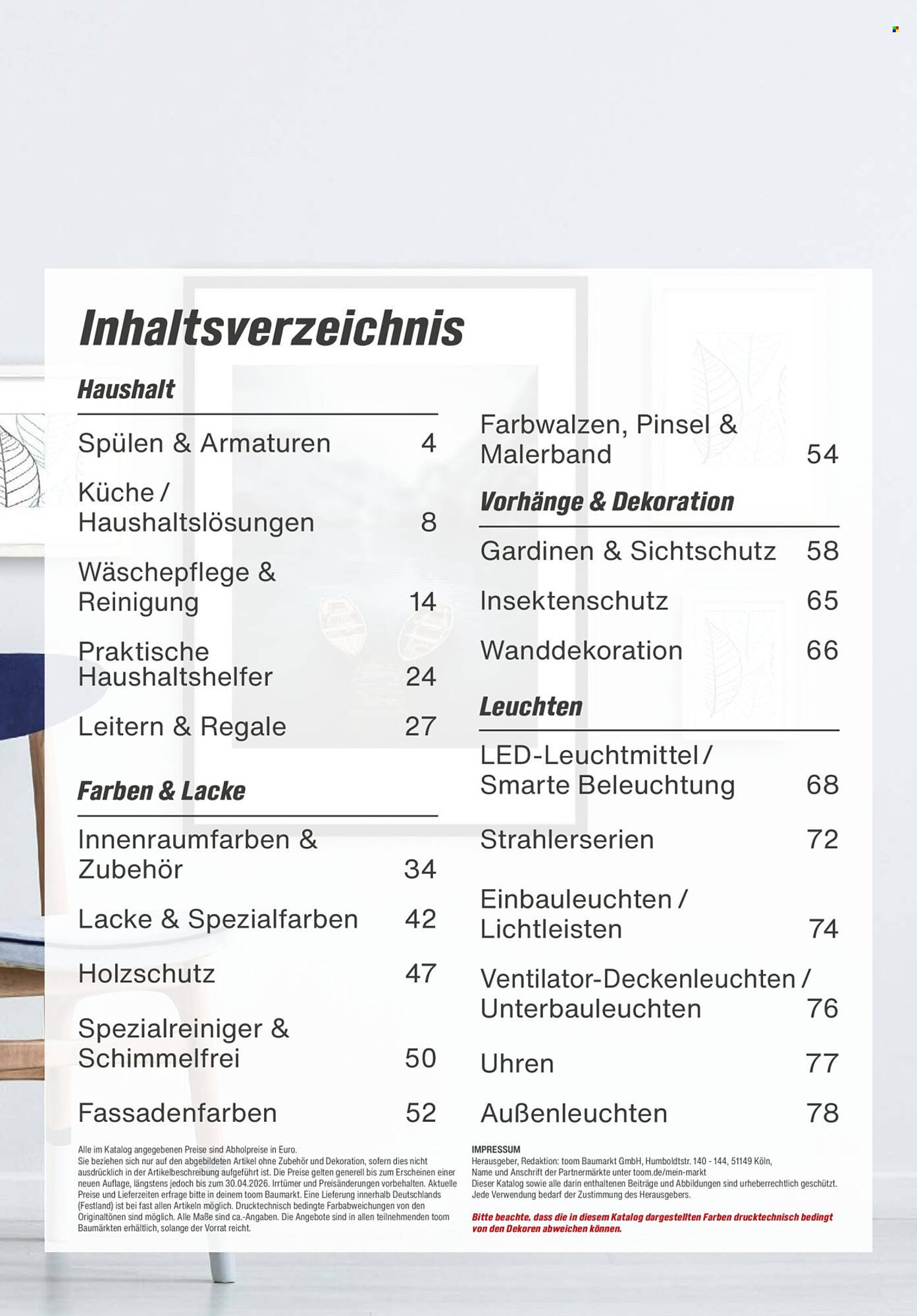 Toom Baumarkt Prospekt