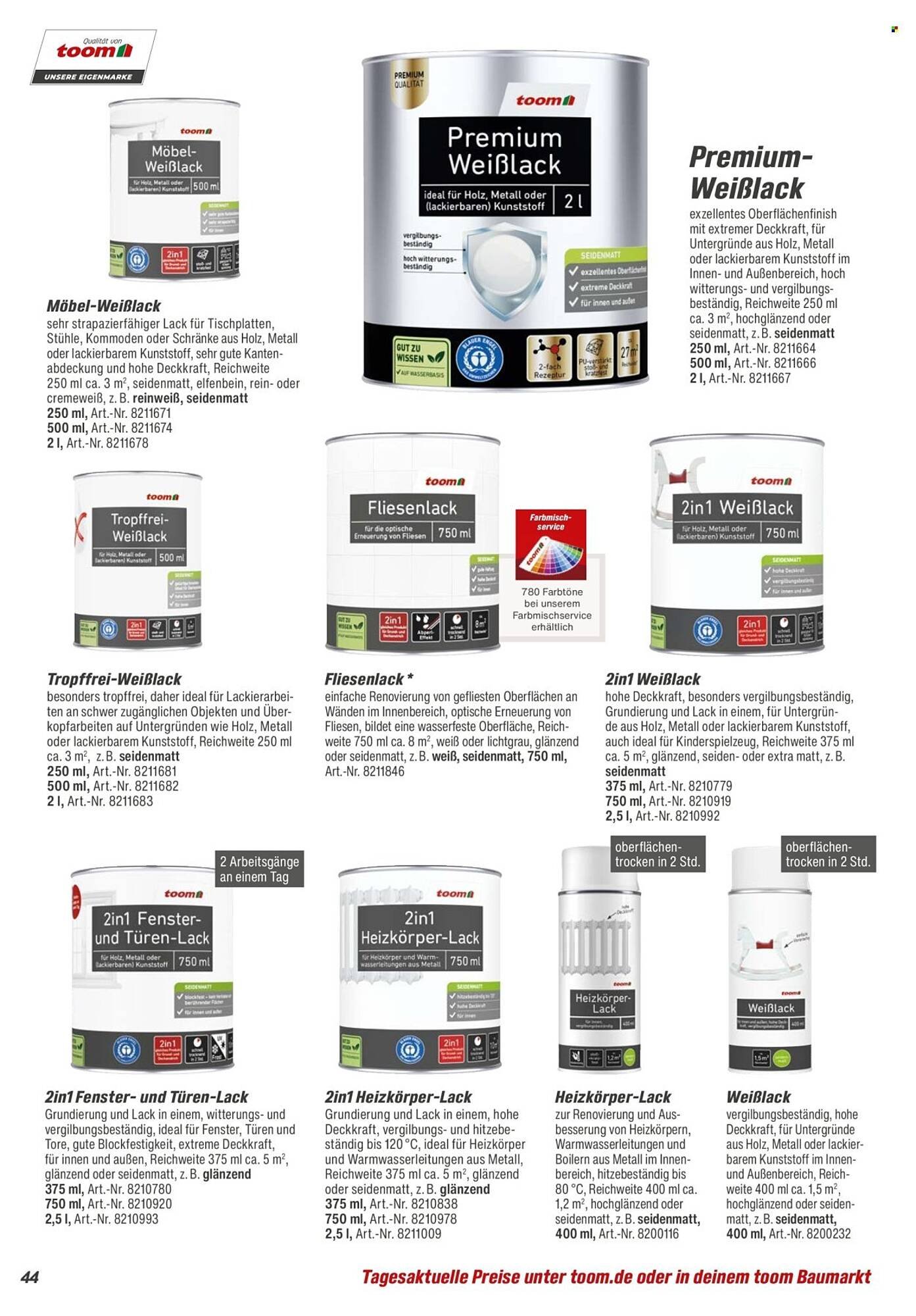 Toom Baumarkt Prospekt